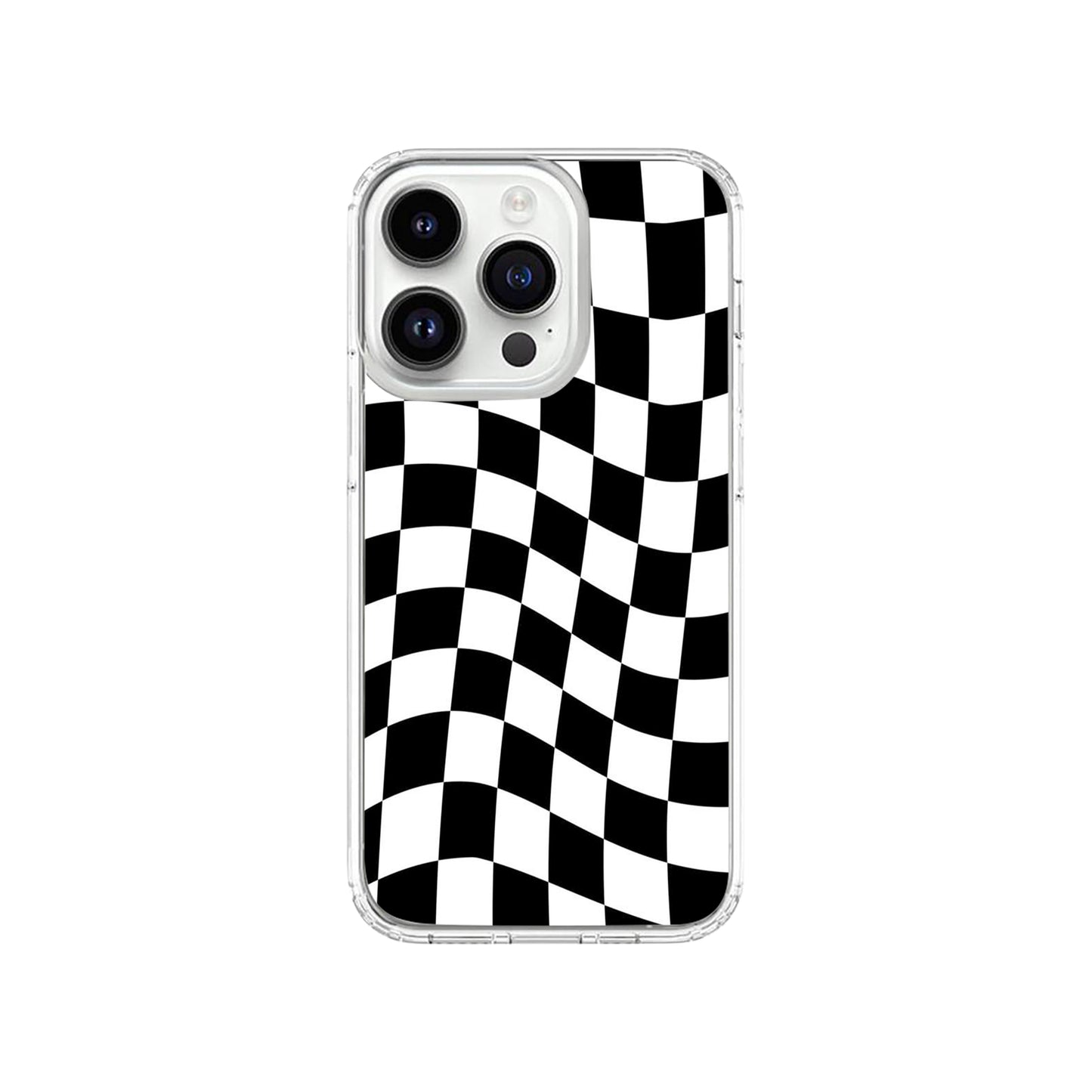 B&W Checkered Phone Case.