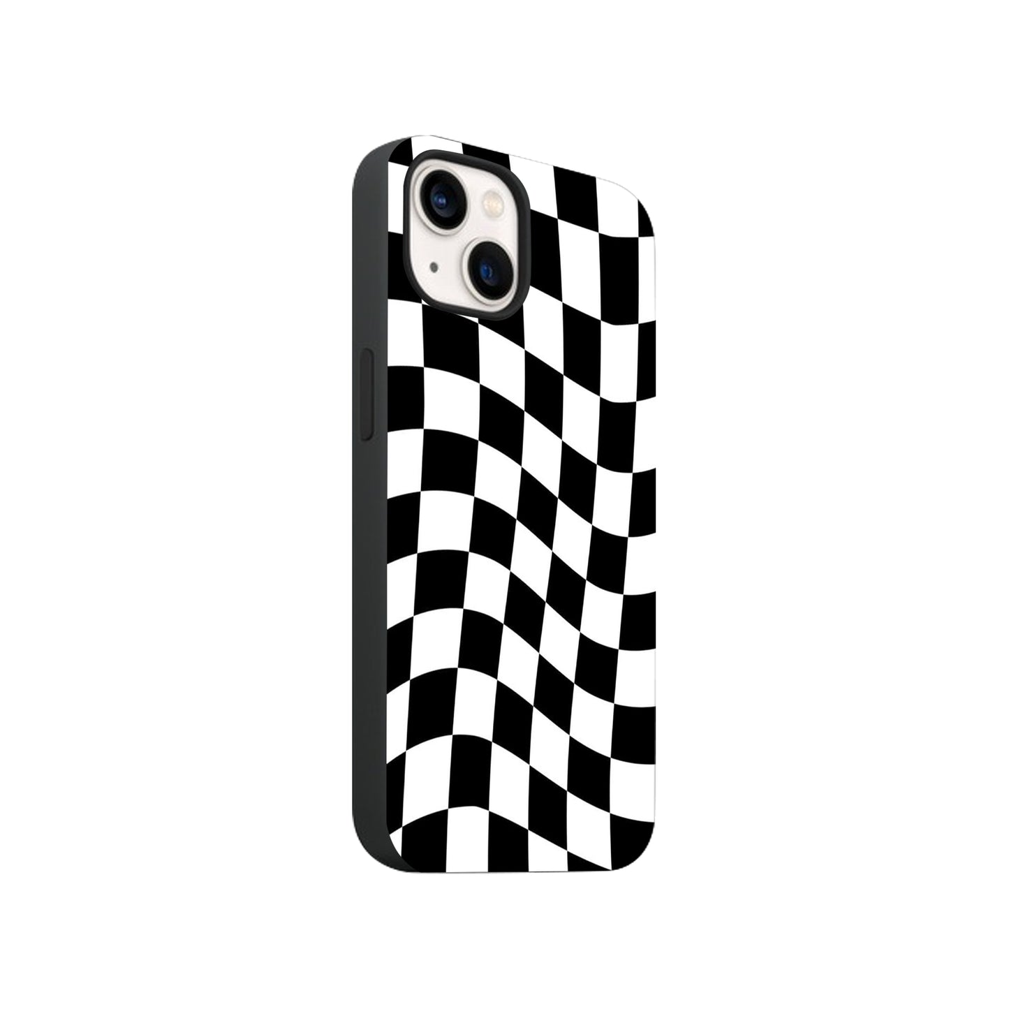 B&W Checkered Phone Case.