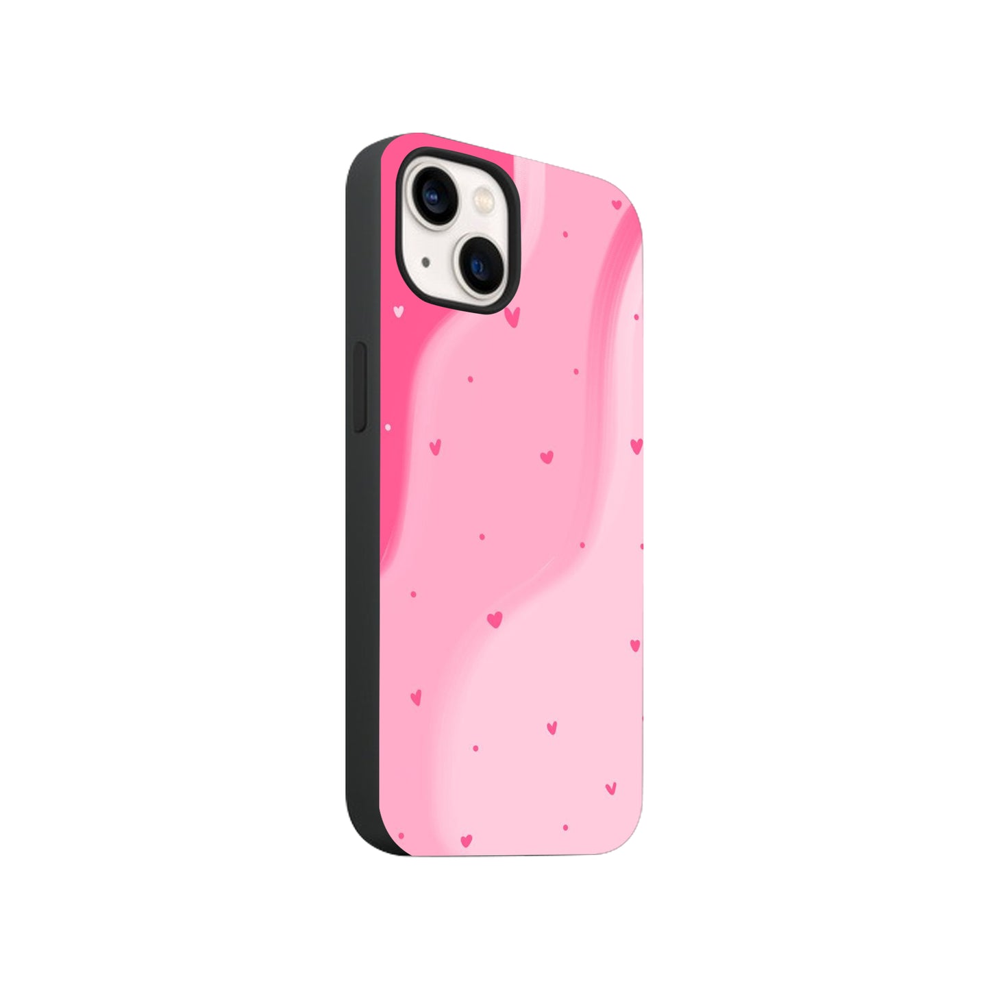 Mini Pink Hearts Phone Case.