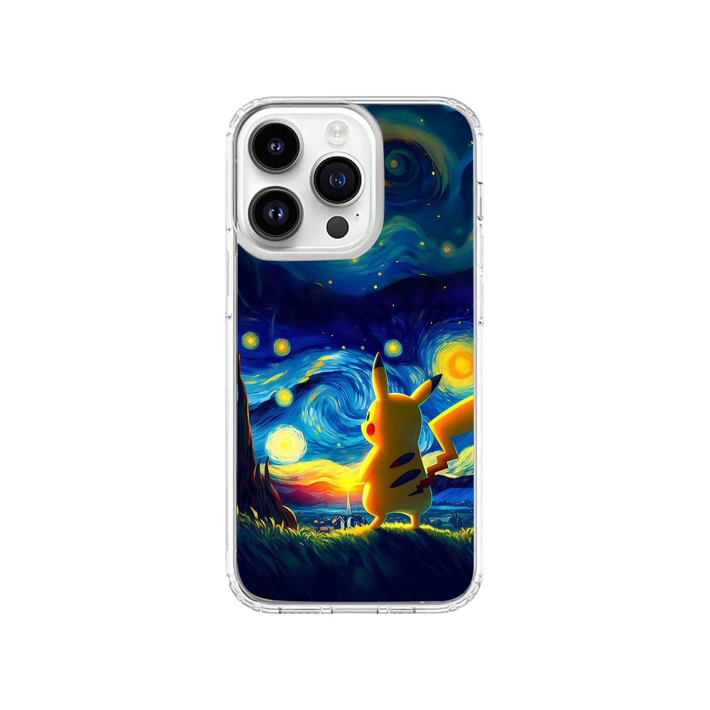 Pikachu X Vangogh Phone Case.