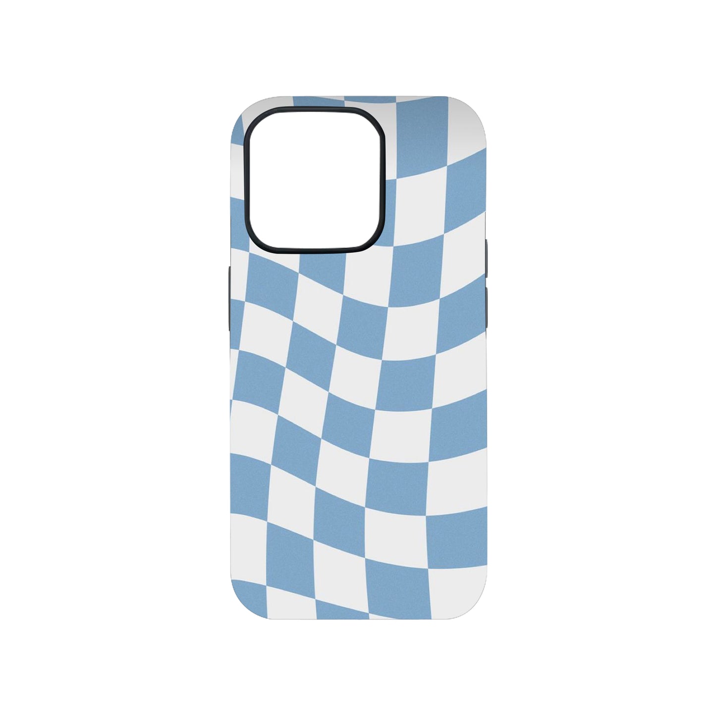 Blue Checkered Phone Case.