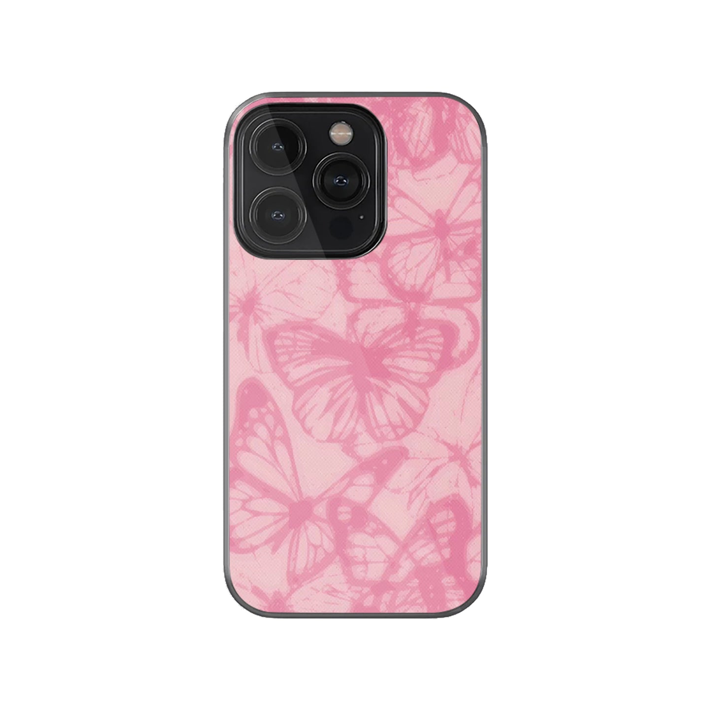 Aesthetic Pink Butterflies Phone Case.