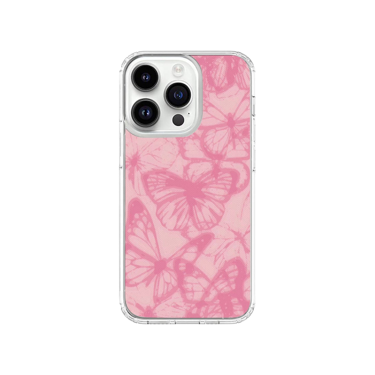 Aesthetic Pink Butterflies Phone Case.