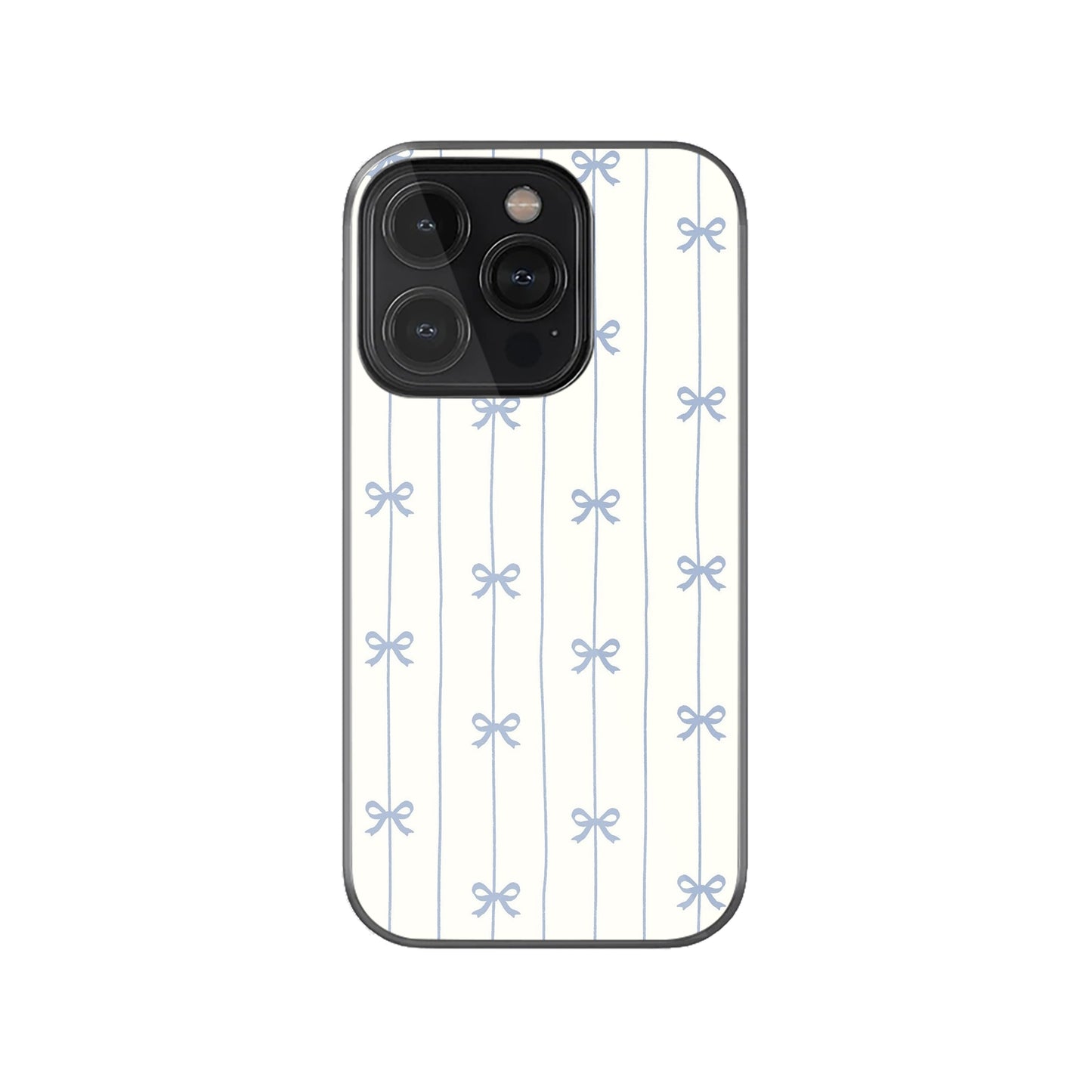 Mini Blue Bows Phone Case.