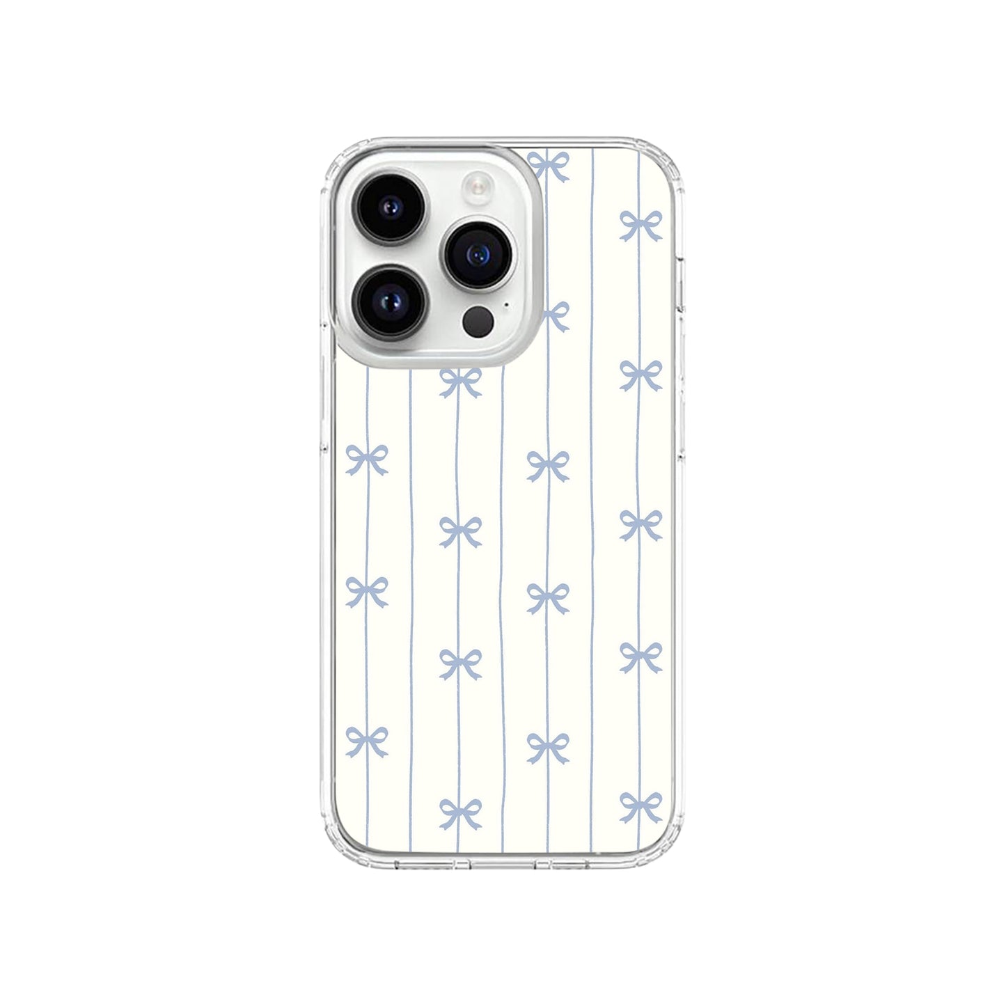 Mini Blue Bows Phone Case.
