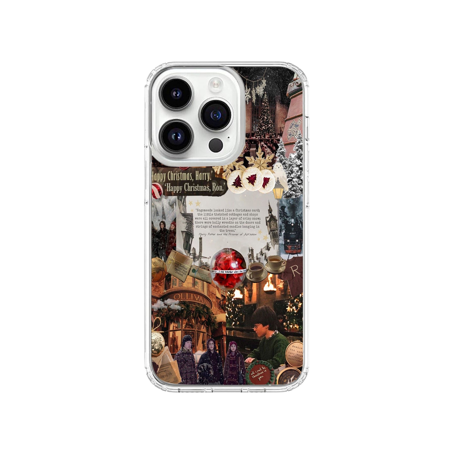 Happy Christmas Harry Phone Case.