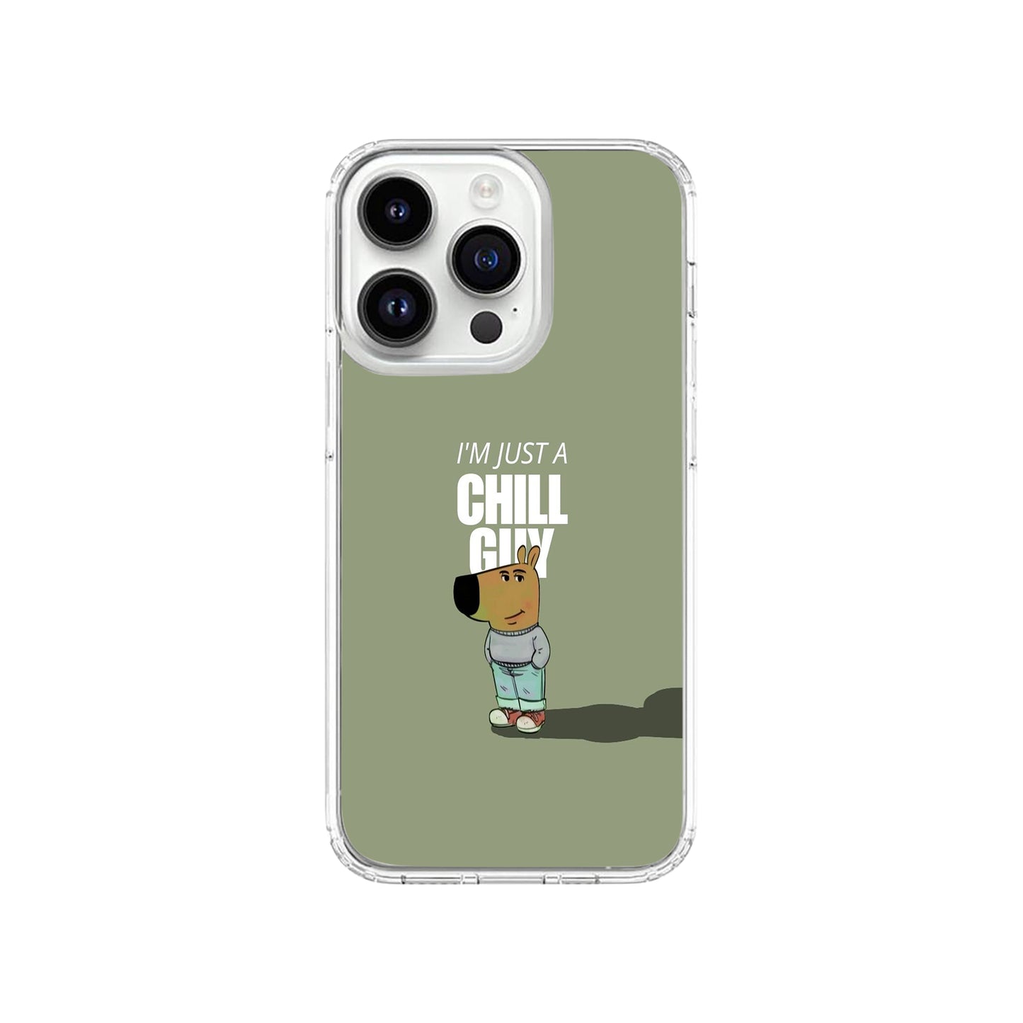 I'm Just a Chill Guy Phone Case.