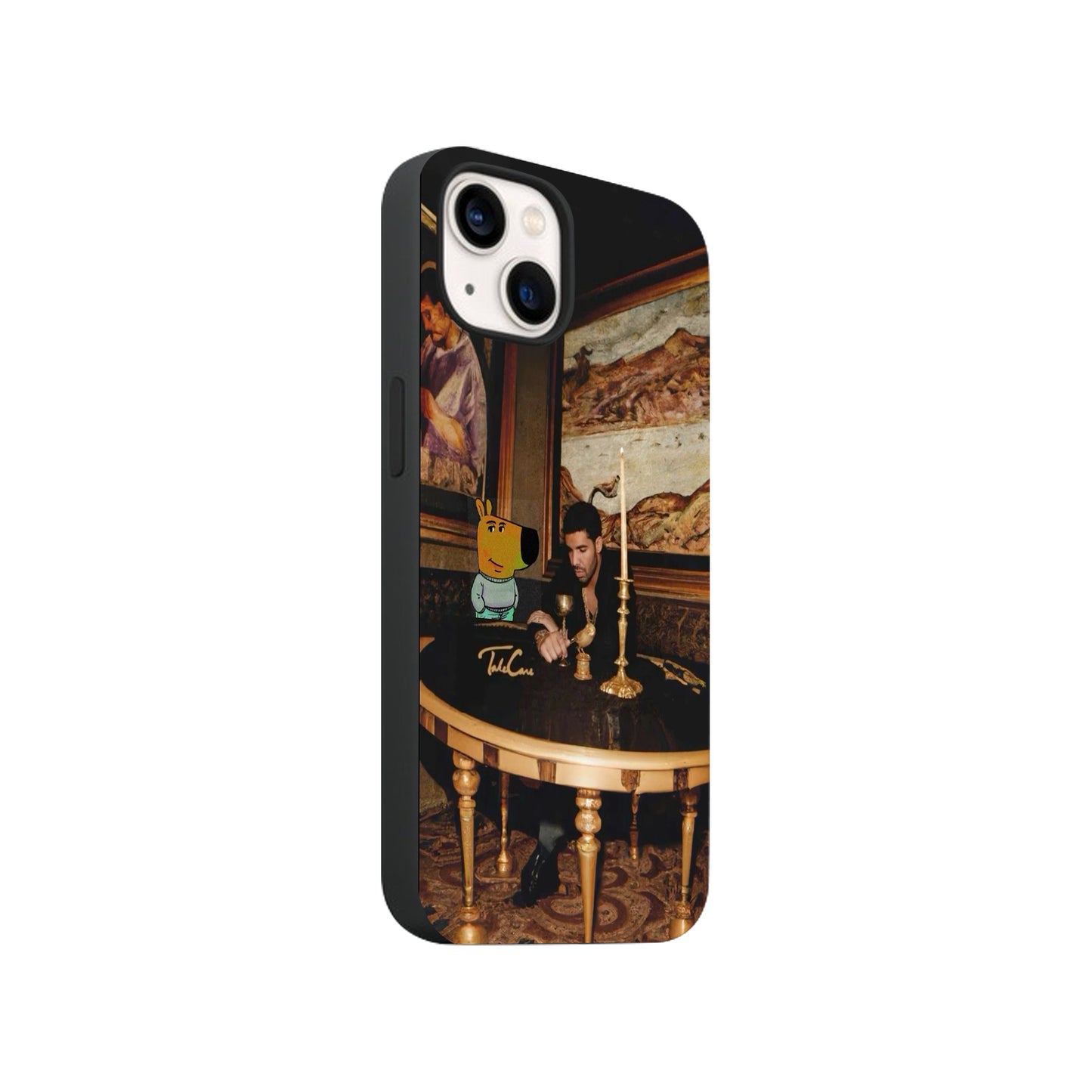 Chill Guy x Drake Phone Case.