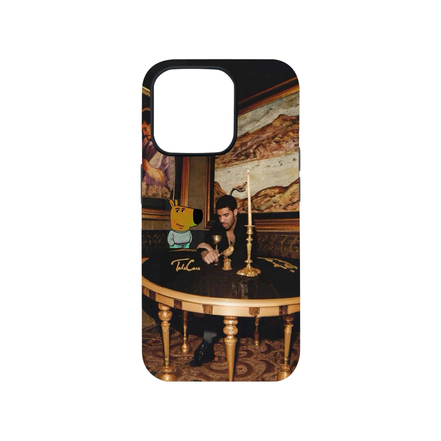 Chill Guy x Drake Phone Case.