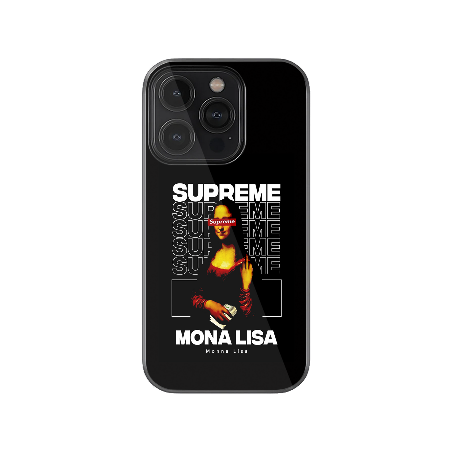 Supreme Mona Lisa Phone Case.
