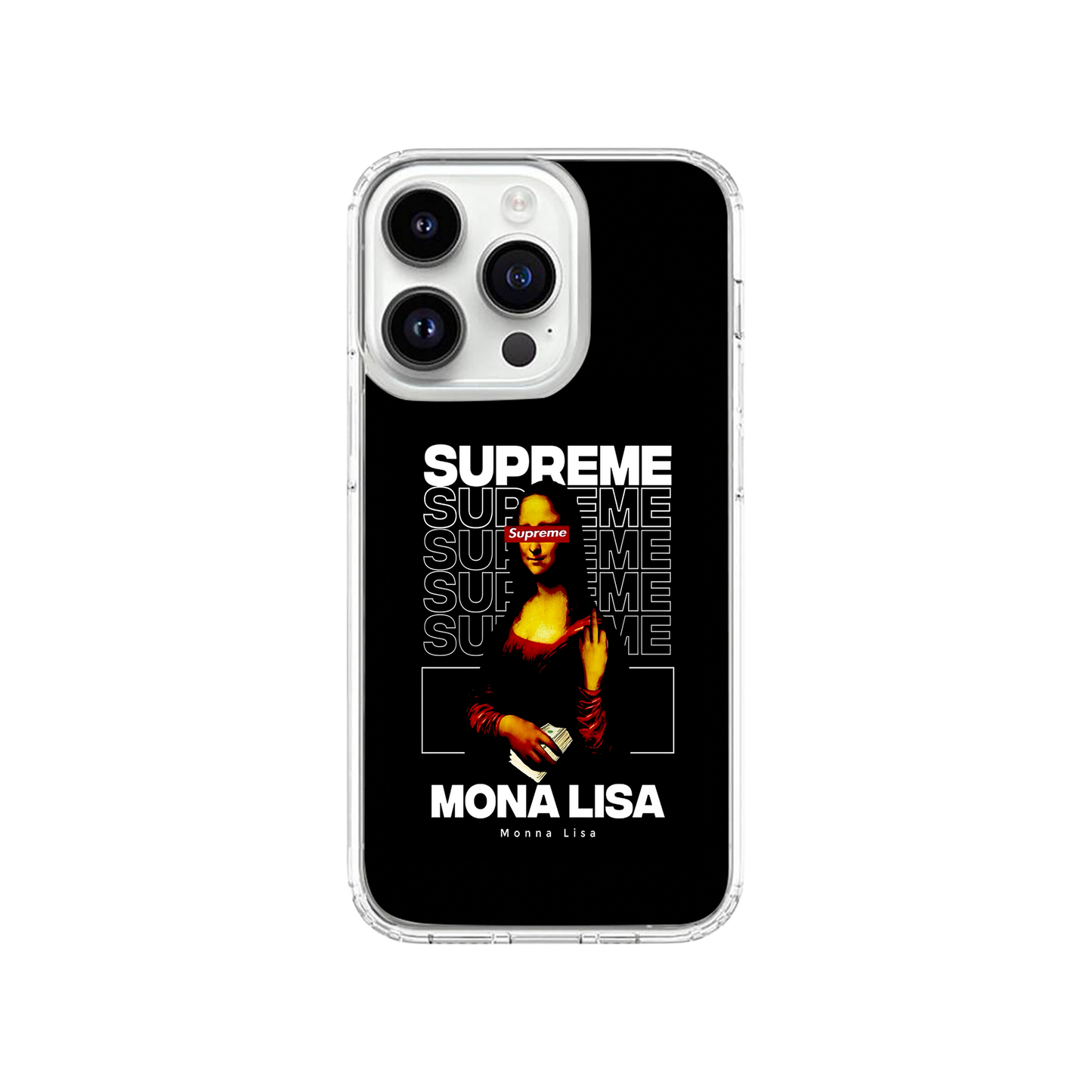Supreme Mona Lisa Phone Case.
