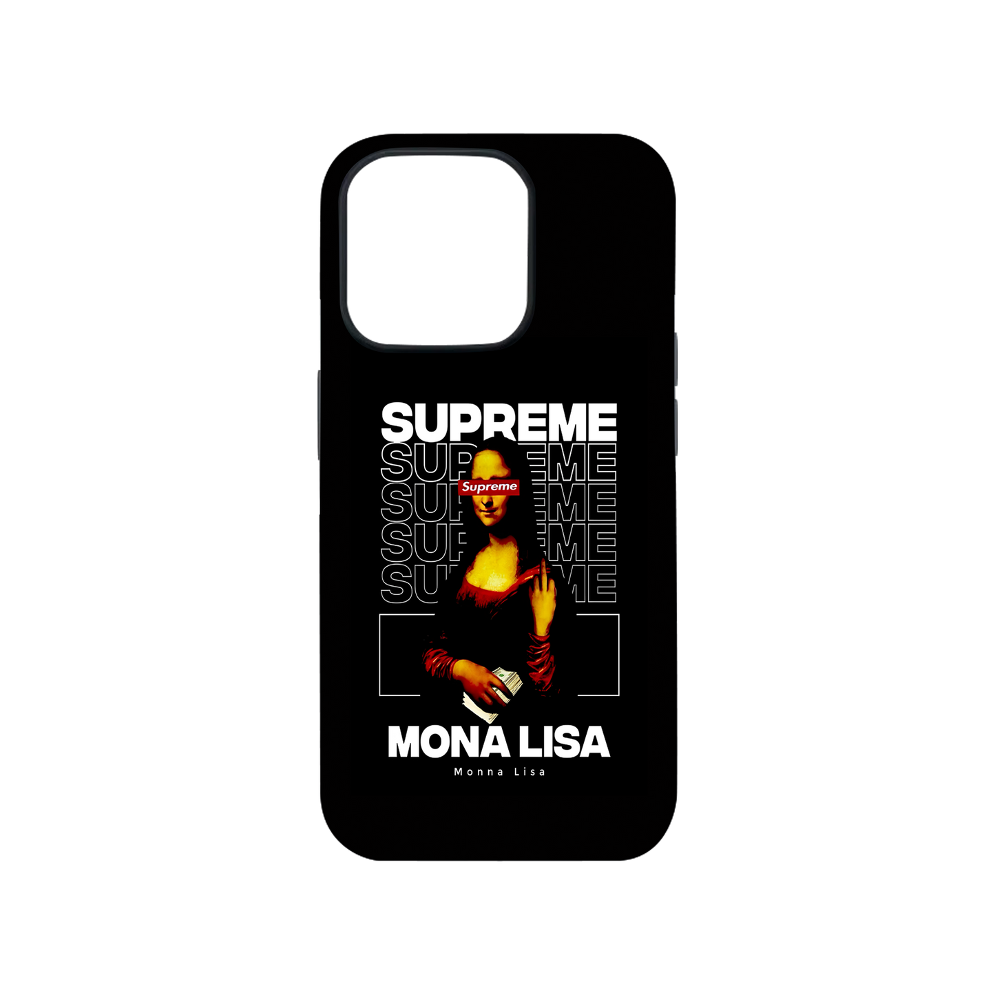 Supreme Mona Lisa Phone Case.