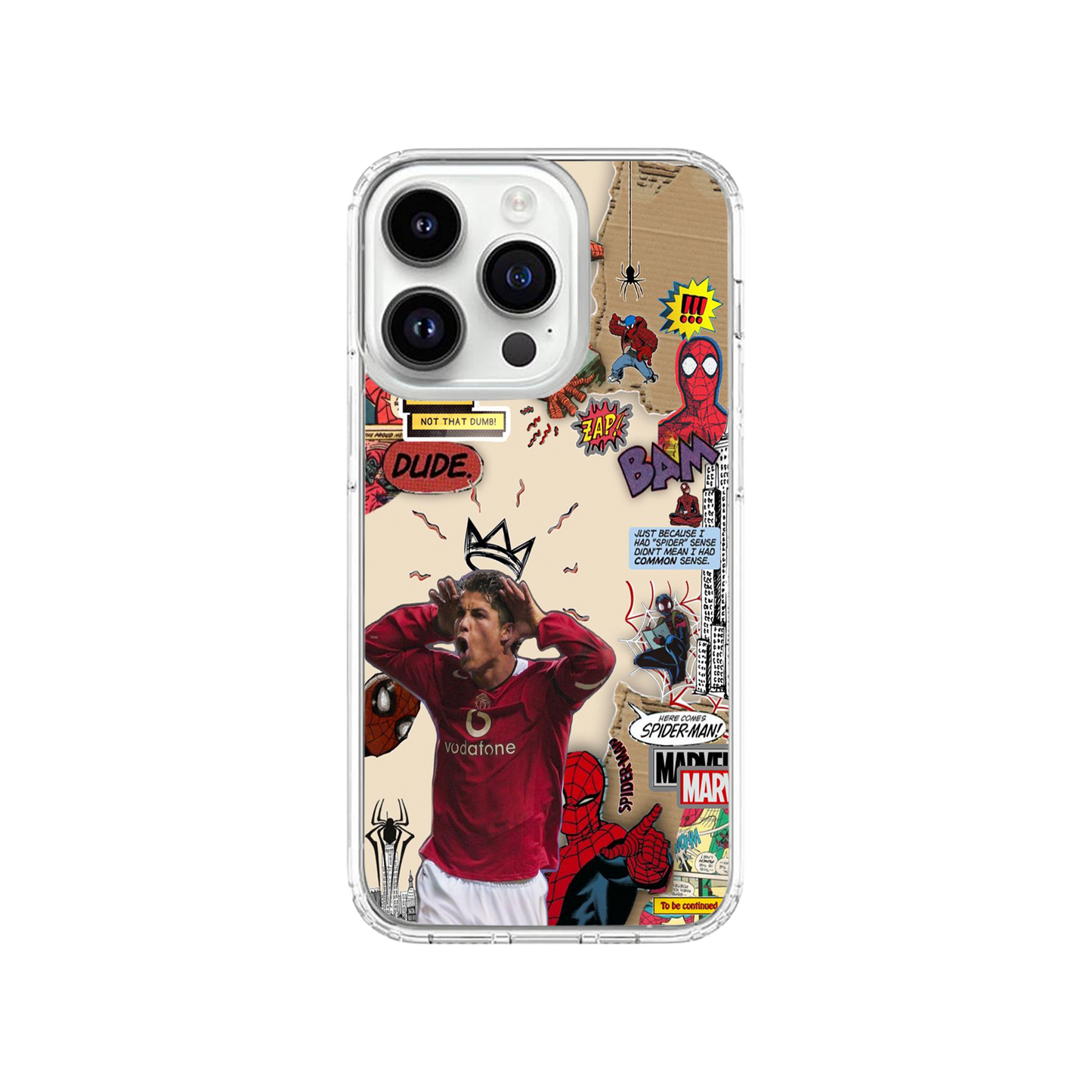 Ronaldo X Spiderman Phone Case | Two.