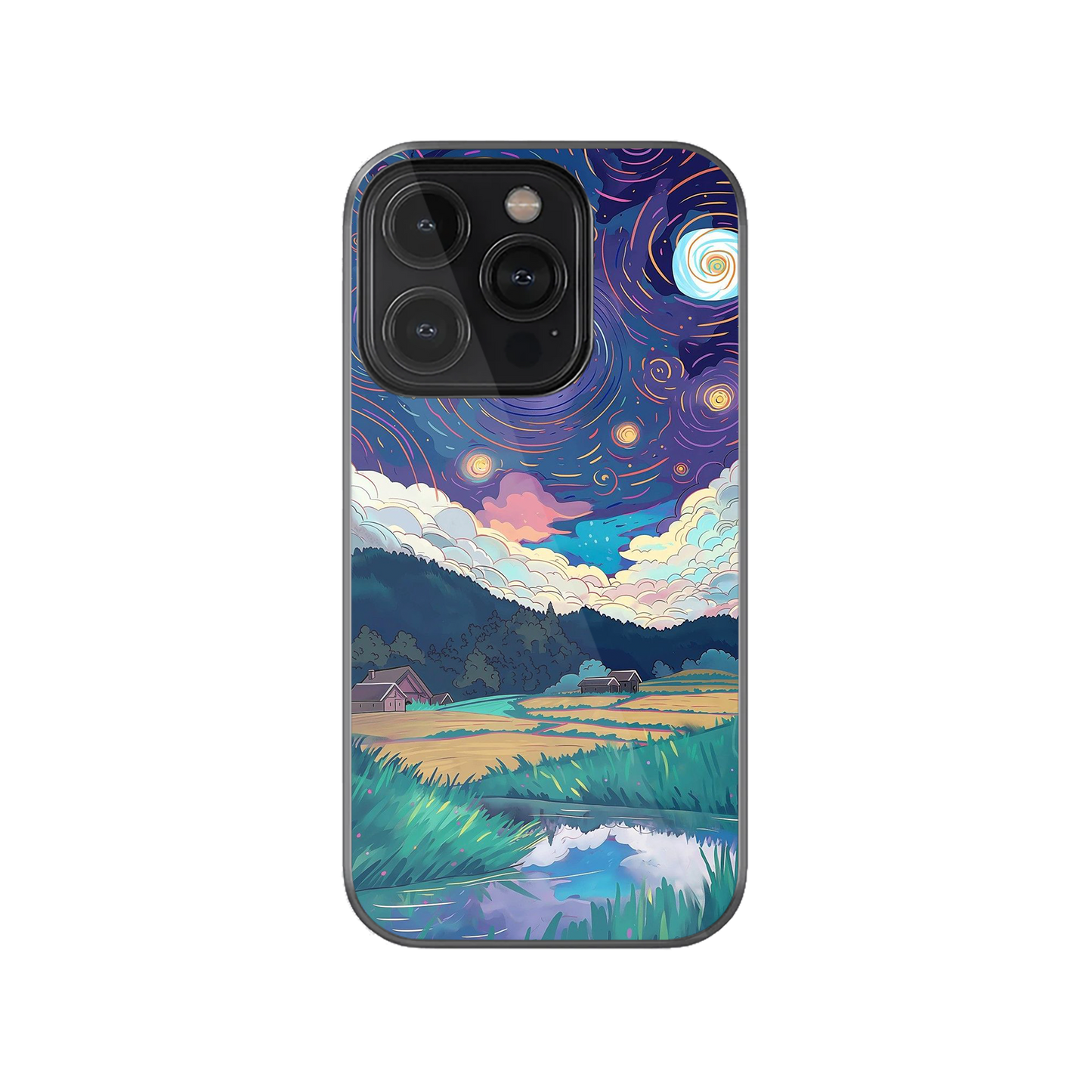 Dreamy Village Phone Case.