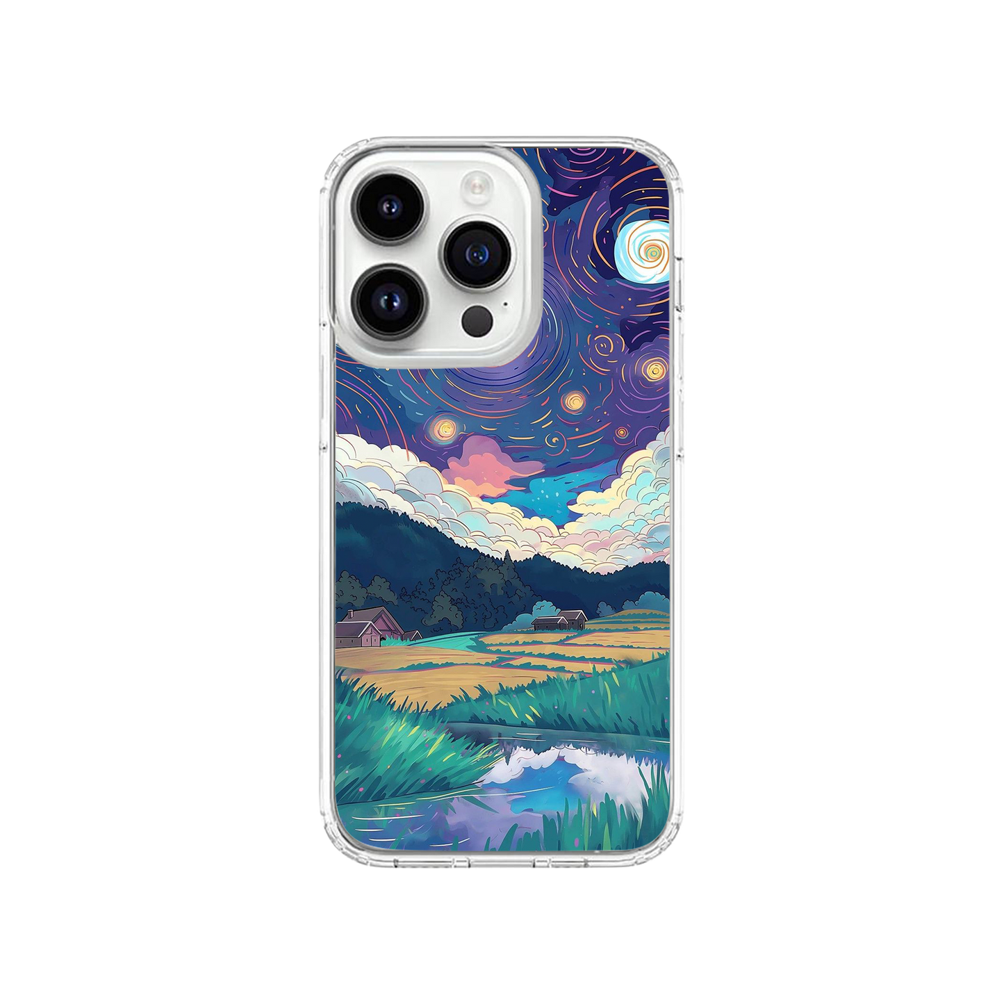 Dreamy Village Phone Case.