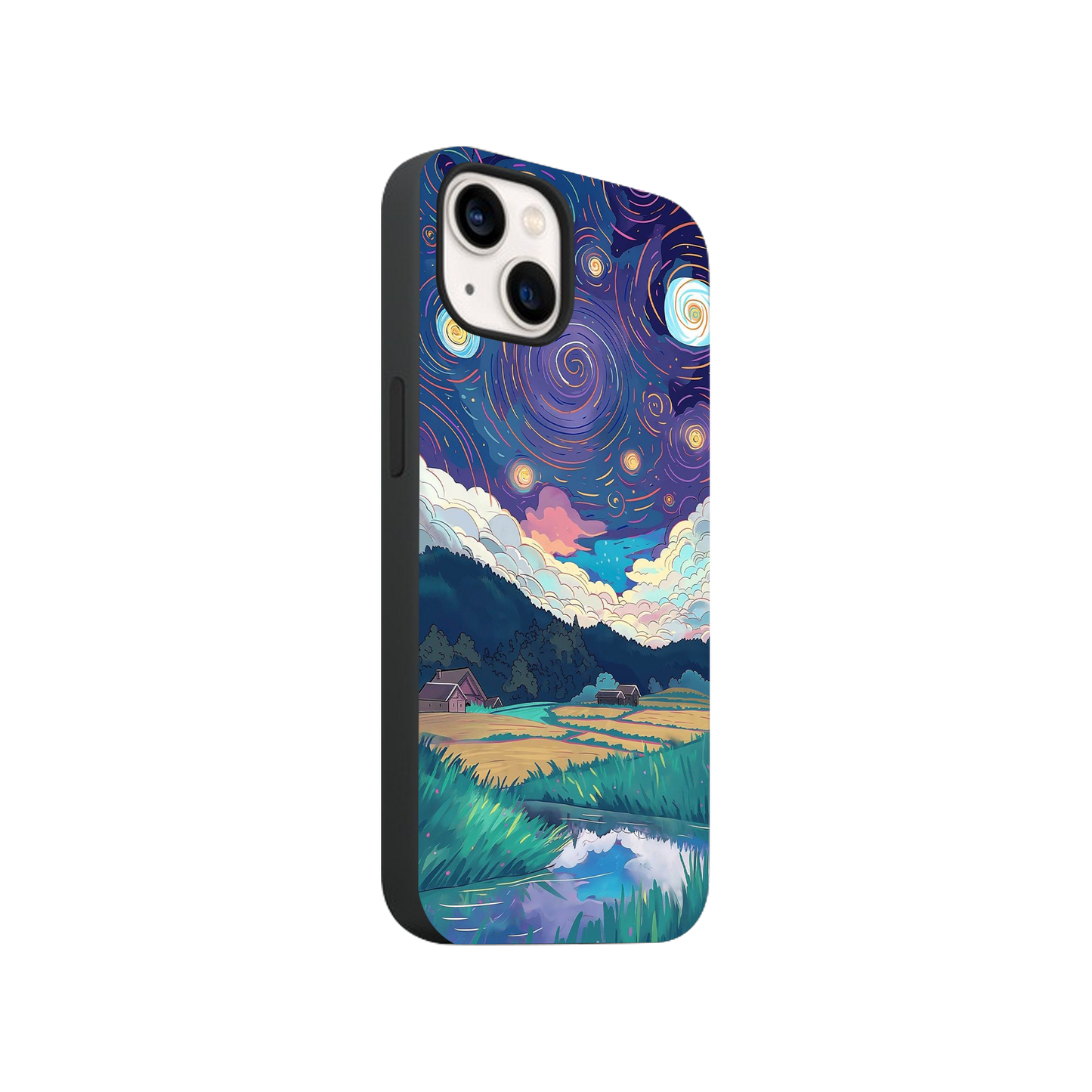 Dreamy Village Phone Case.