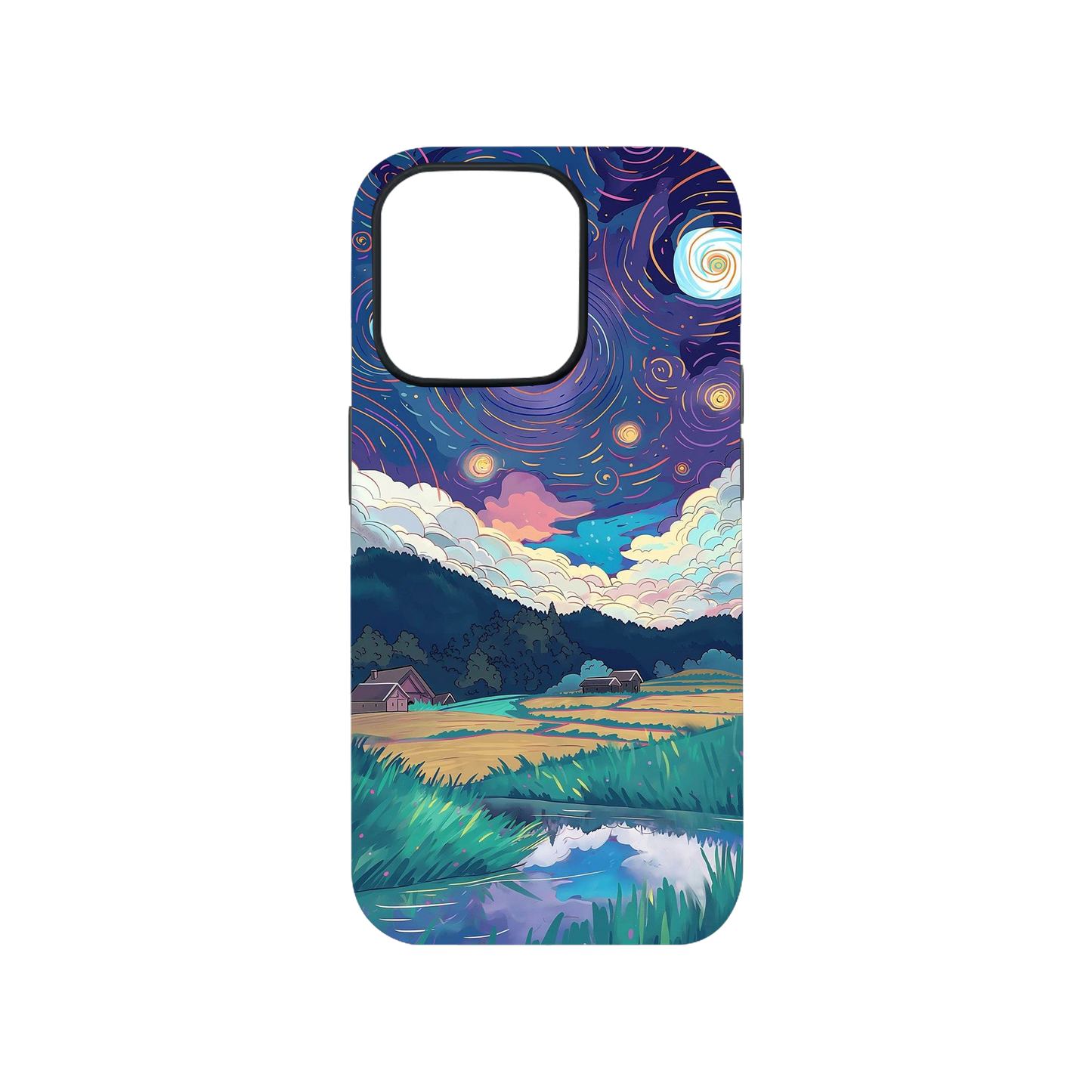 Dreamy Village Phone Case.