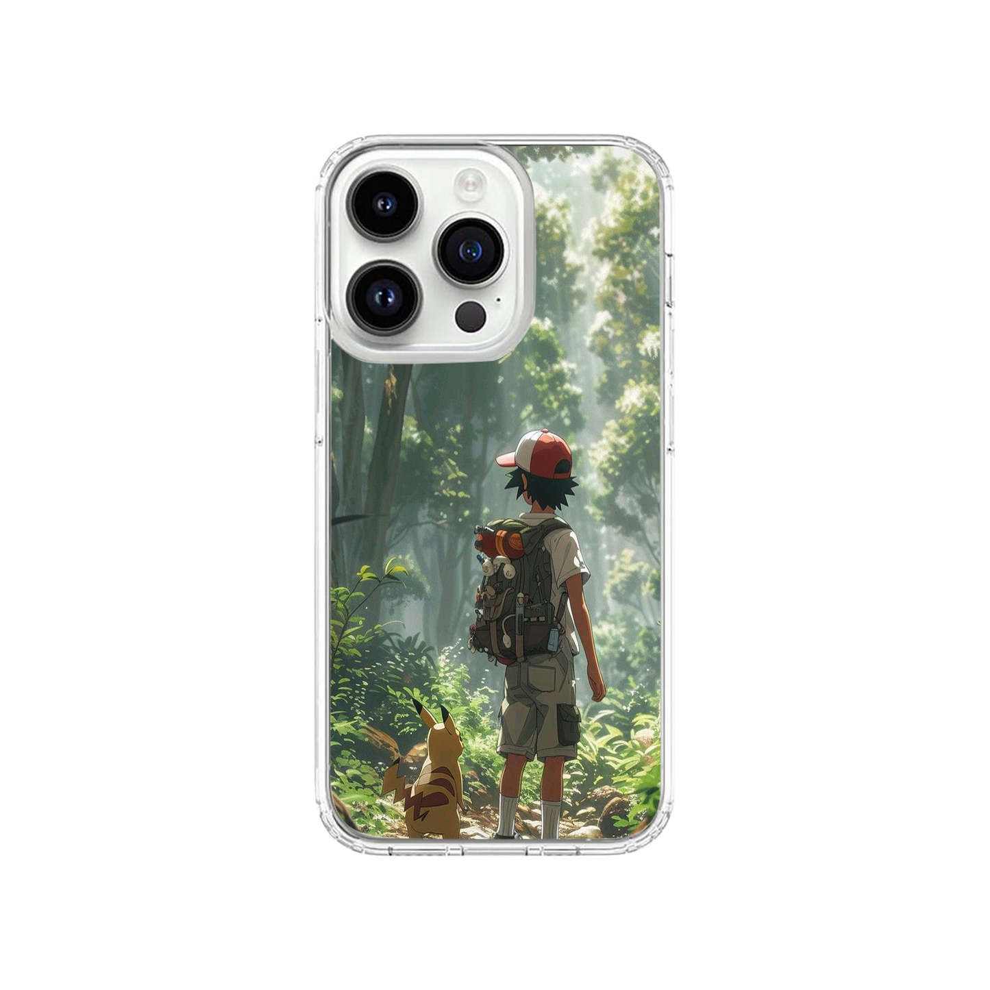 Ash & Pikachu Phone Case.