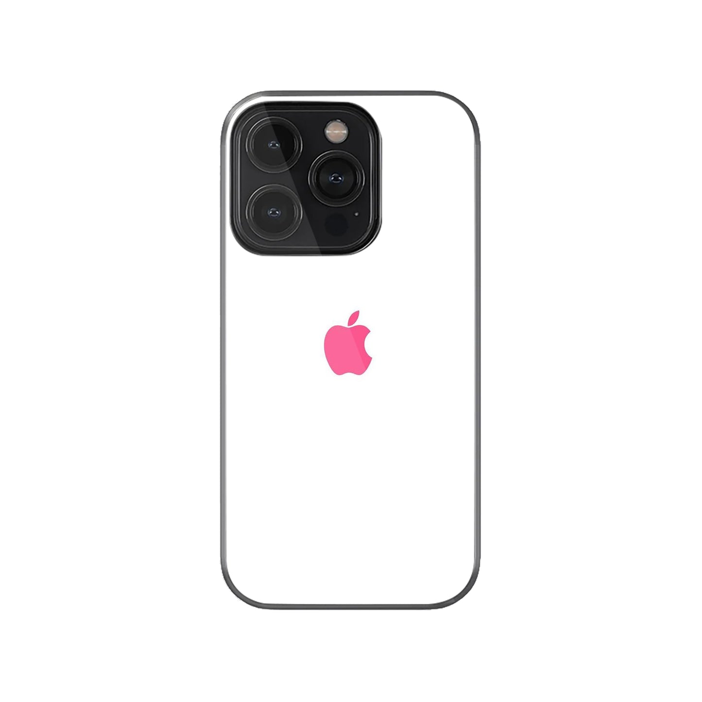 iPhone Glass Case White.