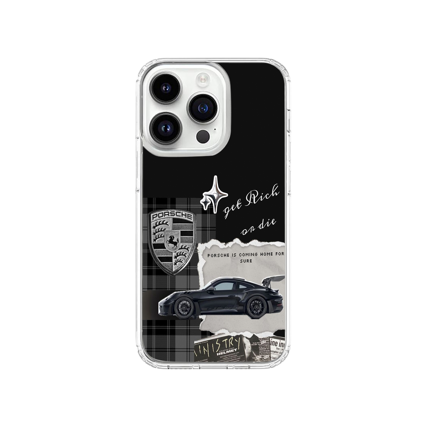 Get Porsche or Die Phone Case.