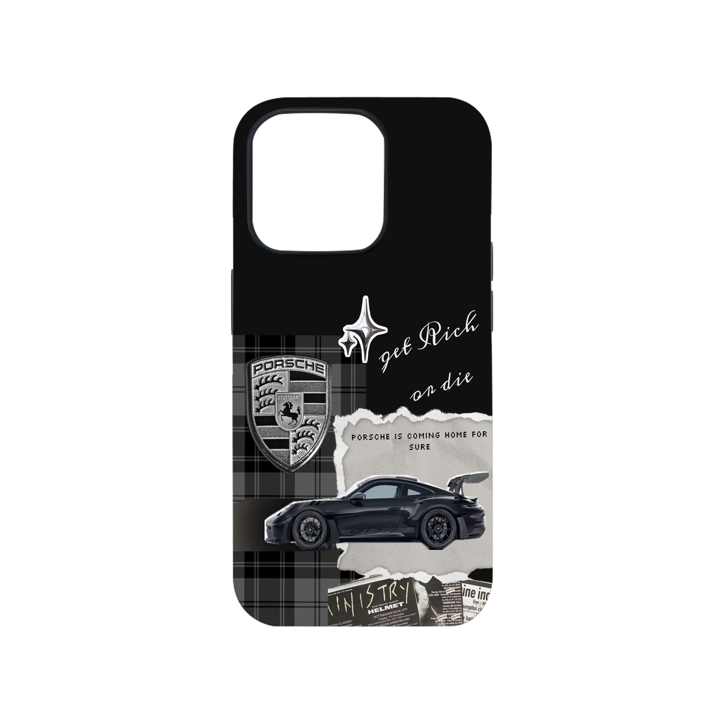 Get Porsche or Die Phone Case.