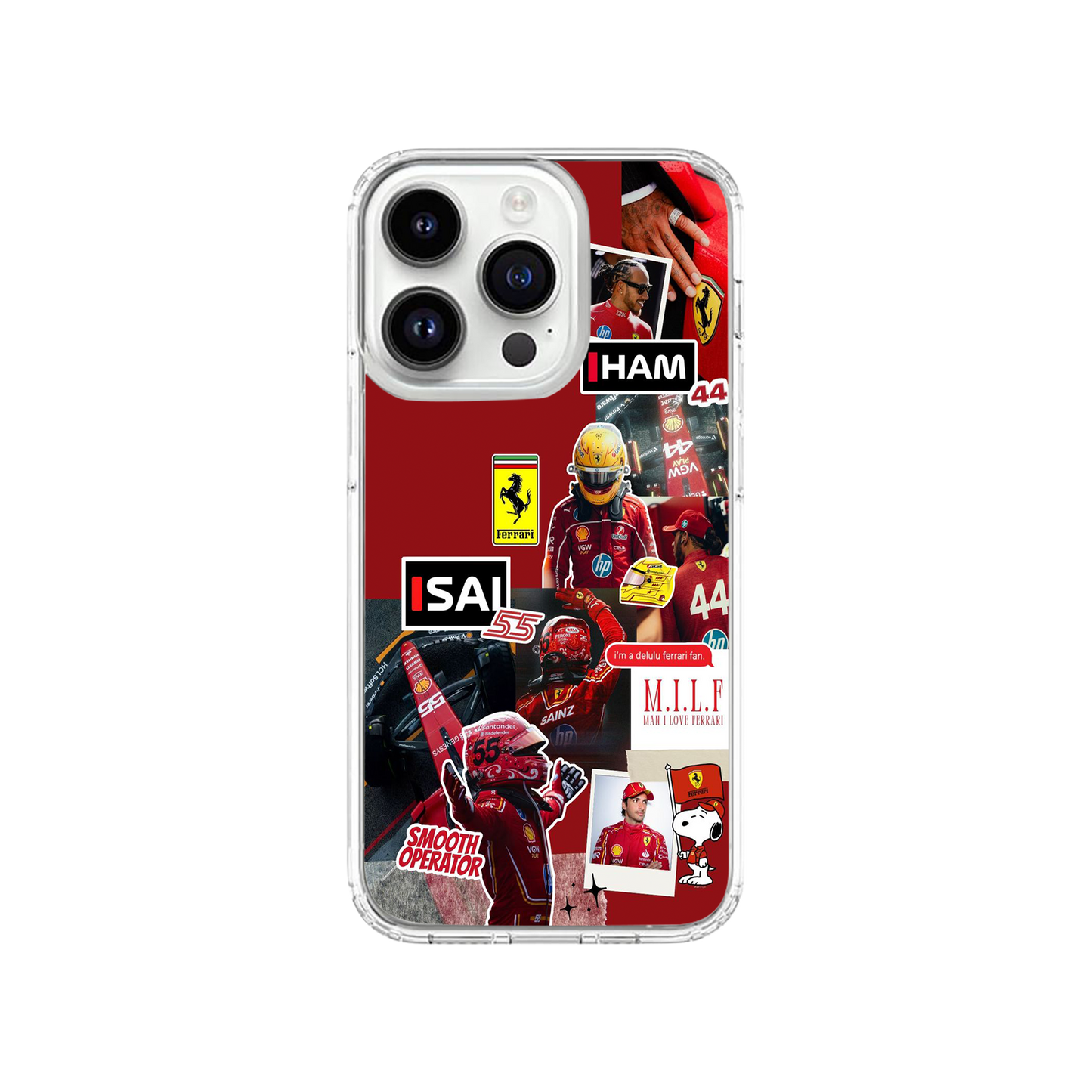 Man I Love Ferrari F1 Phone Case.