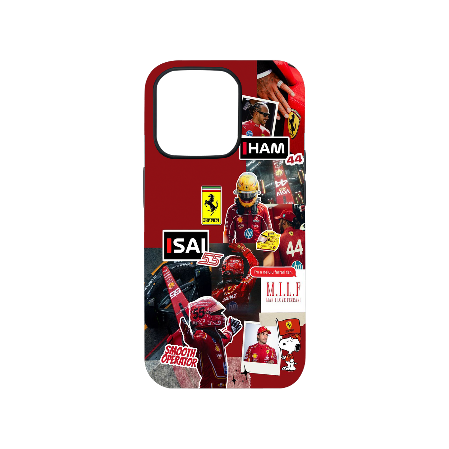 Man I Love Ferrari F1 Phone Case.