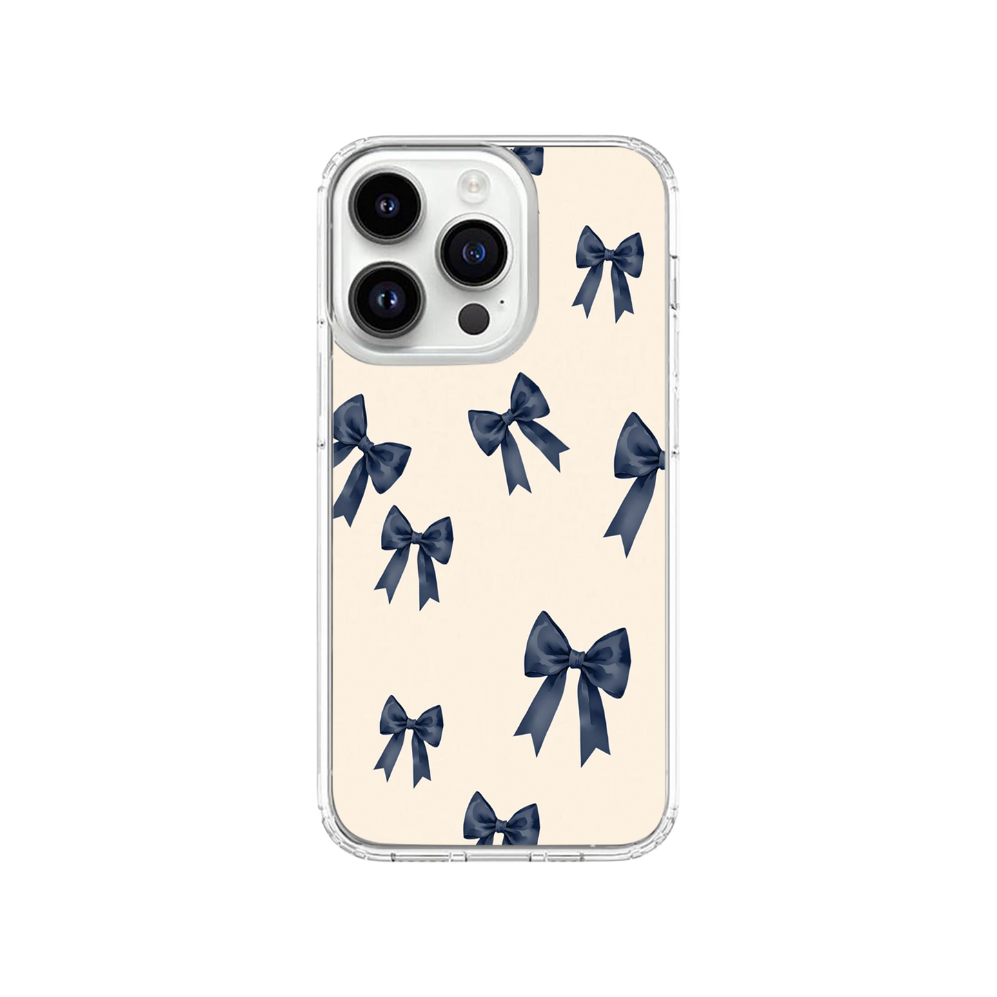 Blue Bows Phone Case.
