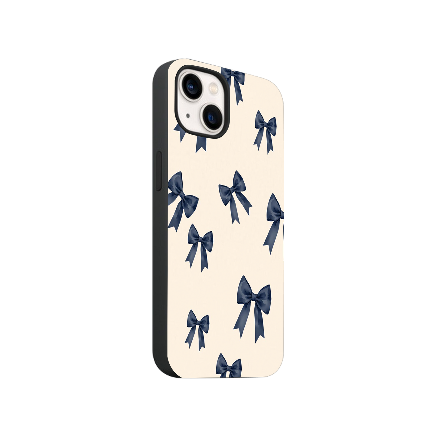 Blue Bows Phone Case.