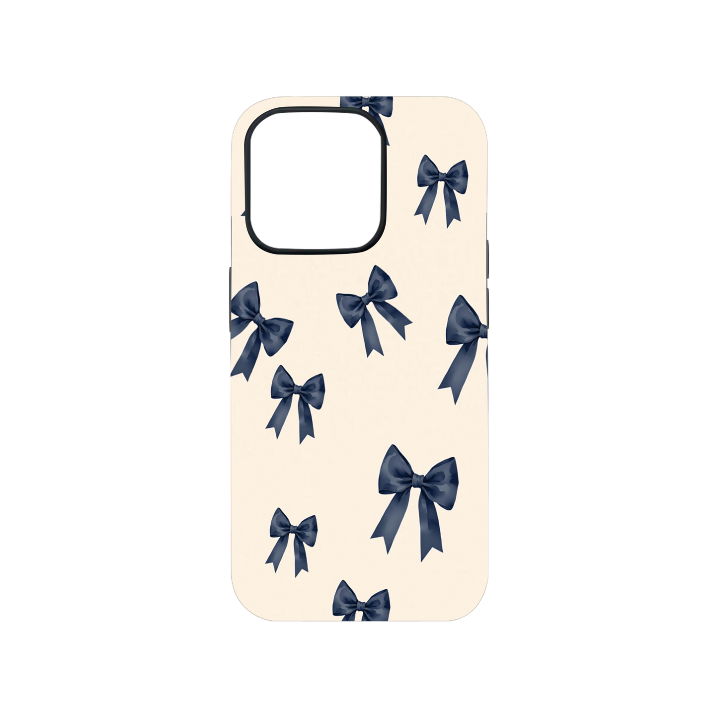 Blue Bows Phone Case.