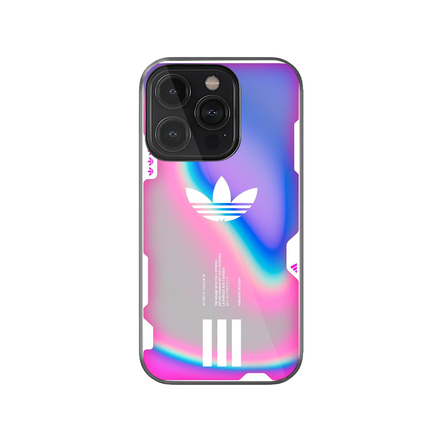 Iridescent Adidas Phone Case | One.