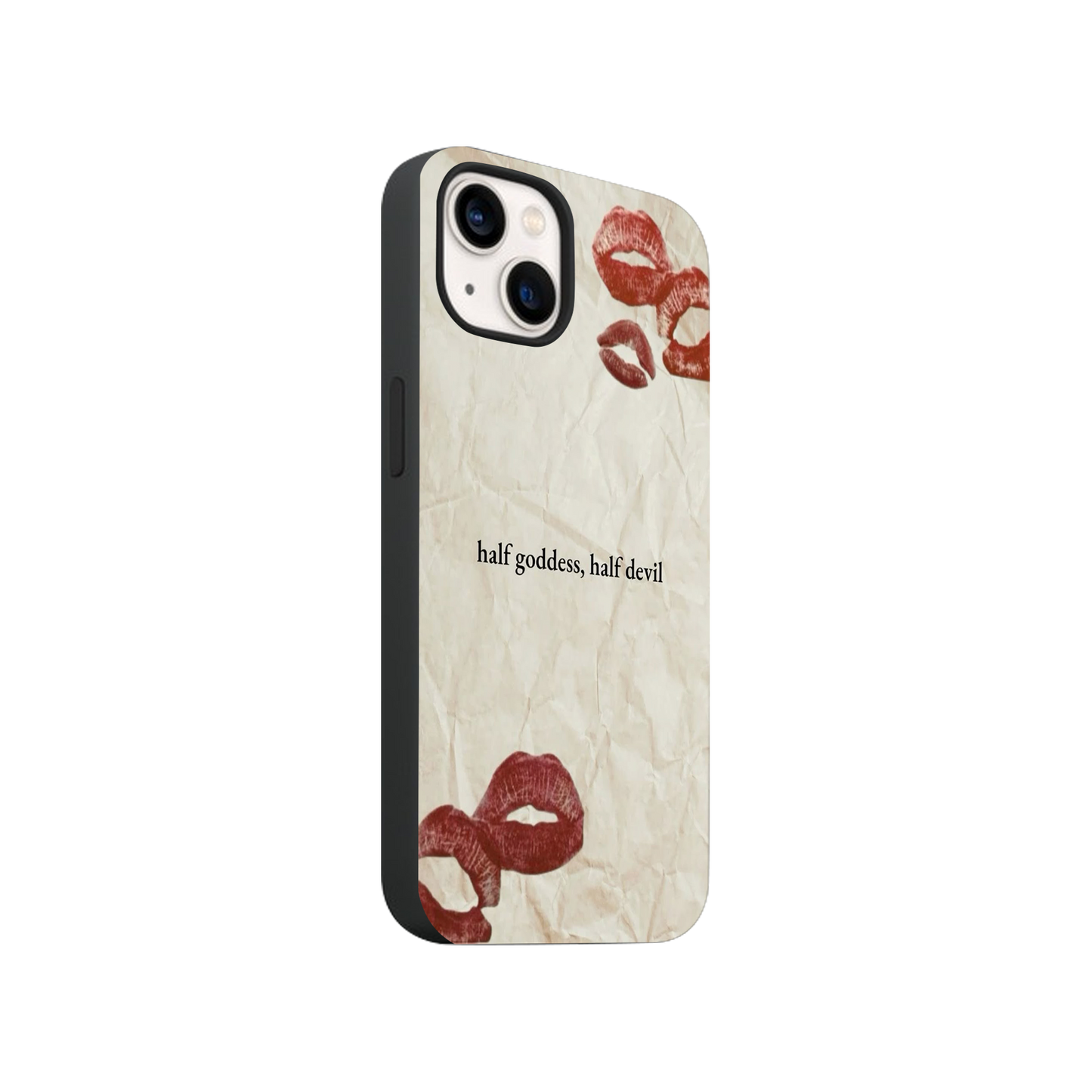 Half Goddess Half Devil Phone Case.