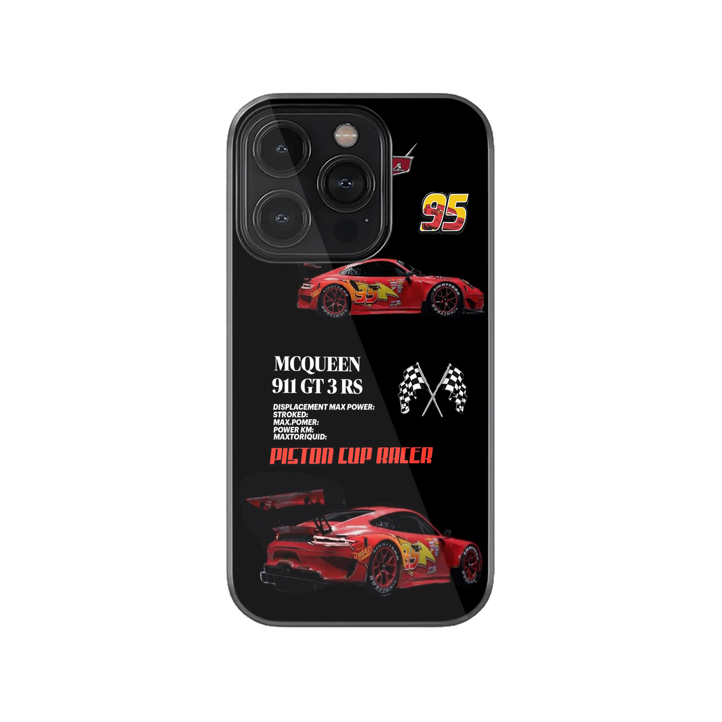 Lightning McQueen Phone Case.