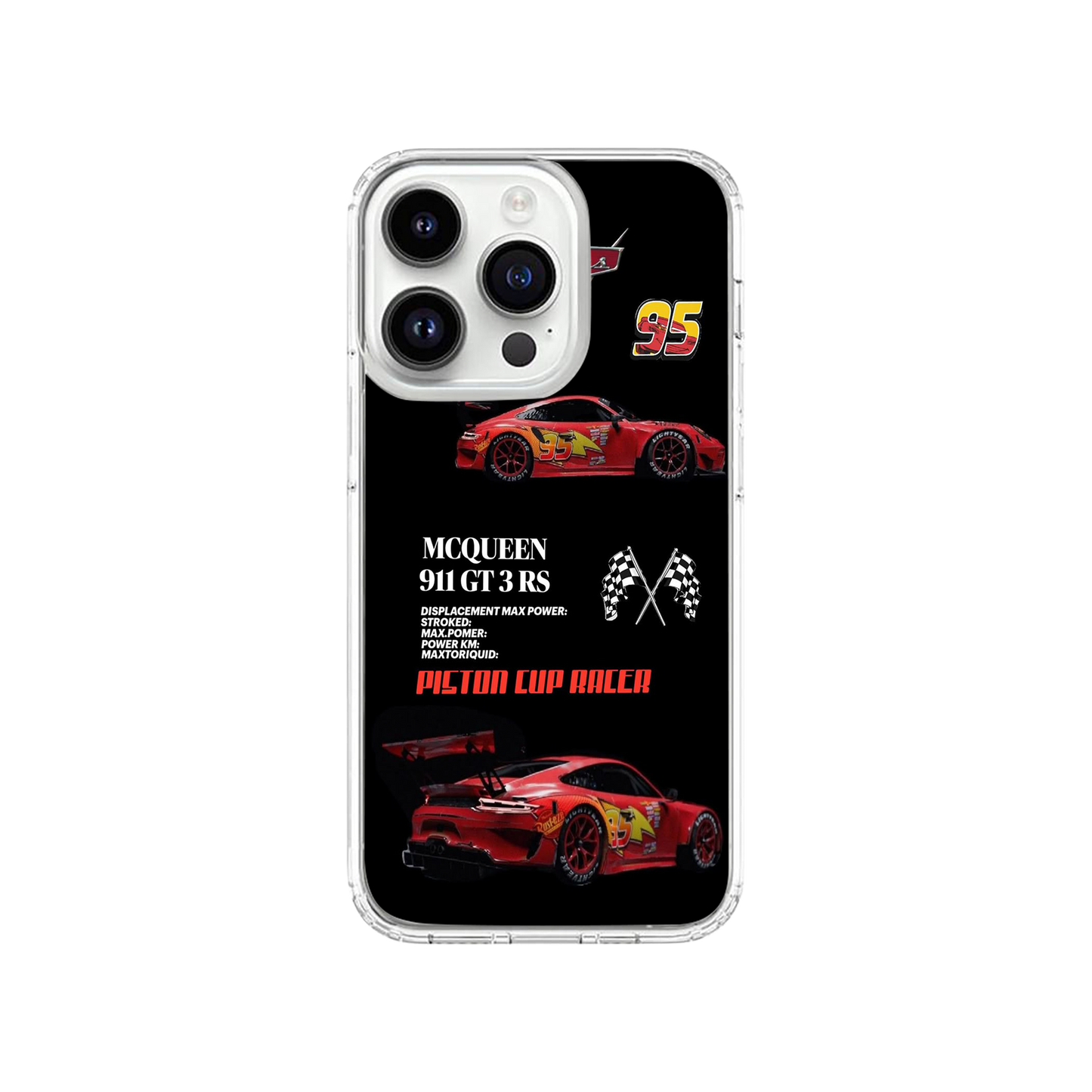 Lightning McQueen Phone Case.