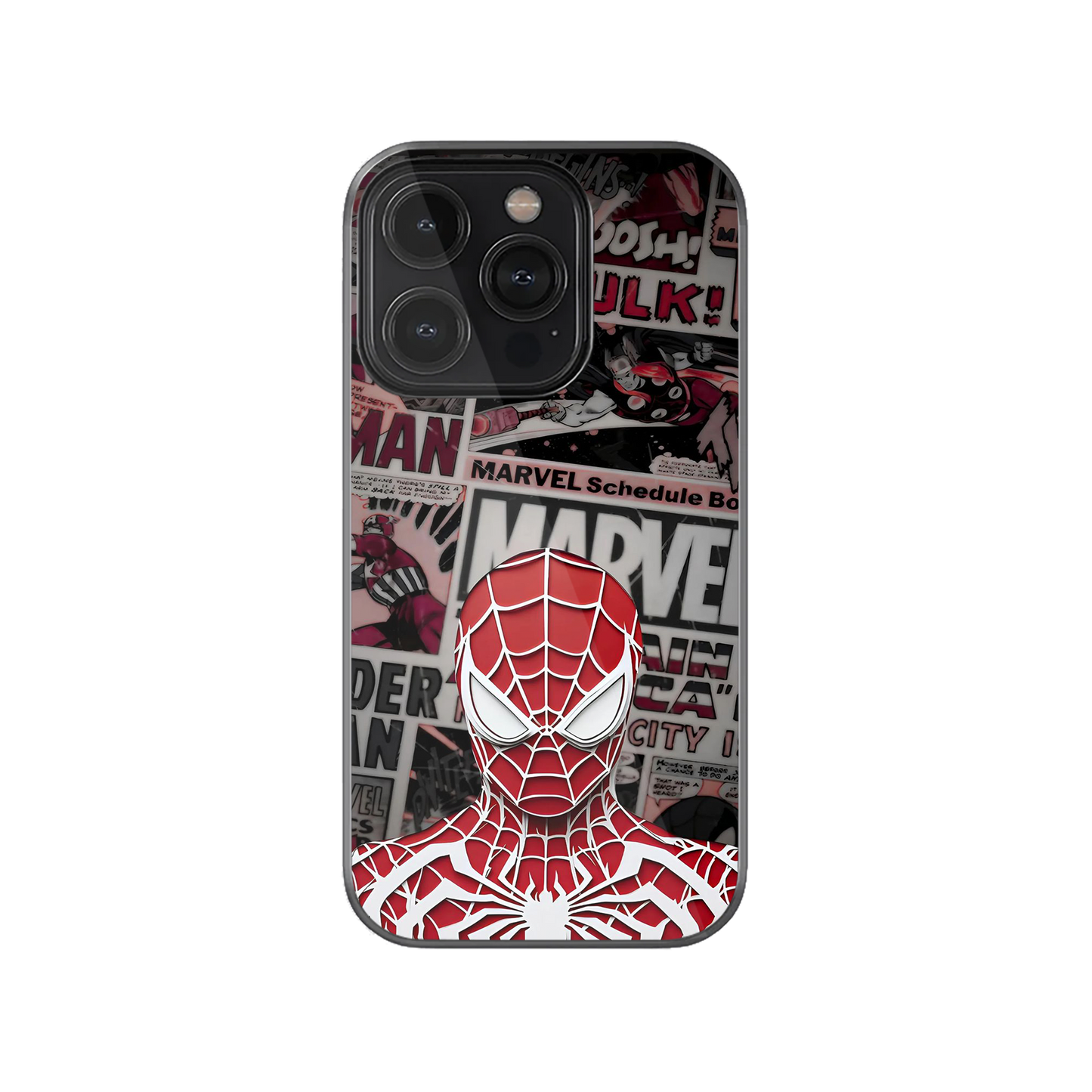 Spiderman comic book art Phone Case.