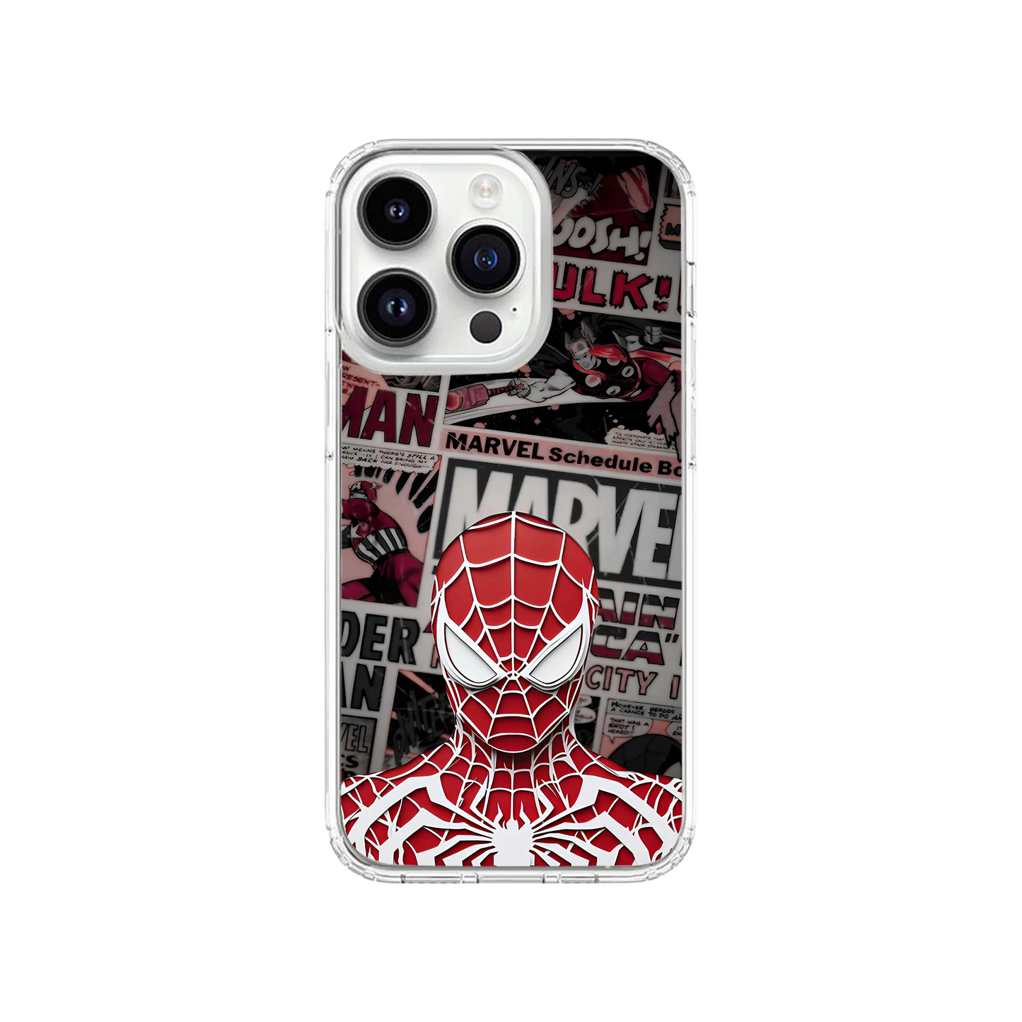 Spiderman comic book art Phone Case.