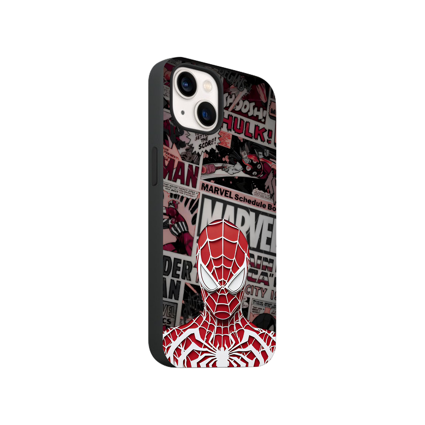 Spiderman comic book art Phone Case.
