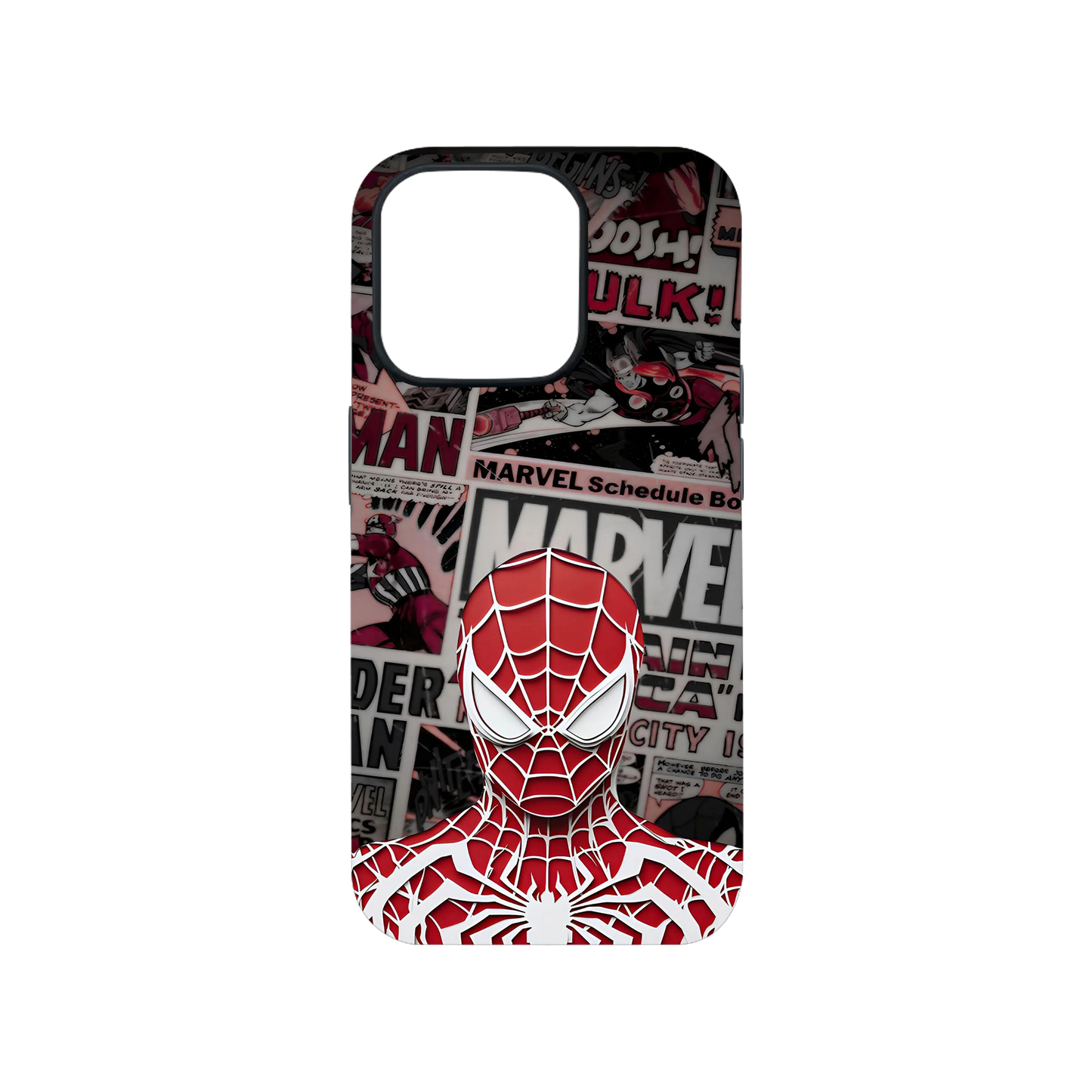 Spiderman comic book art Phone Case.