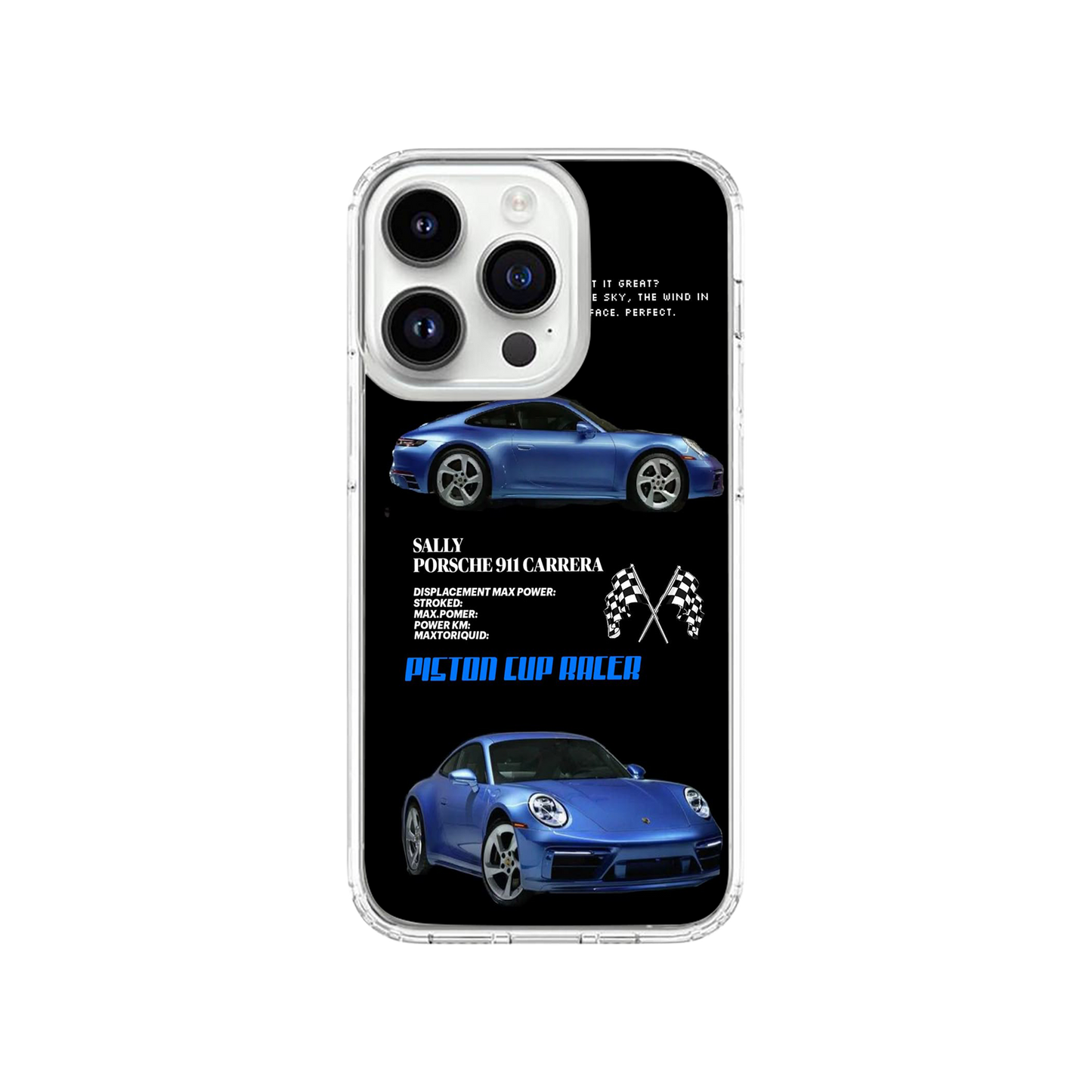 Sally Porsche 911 Phone Case.