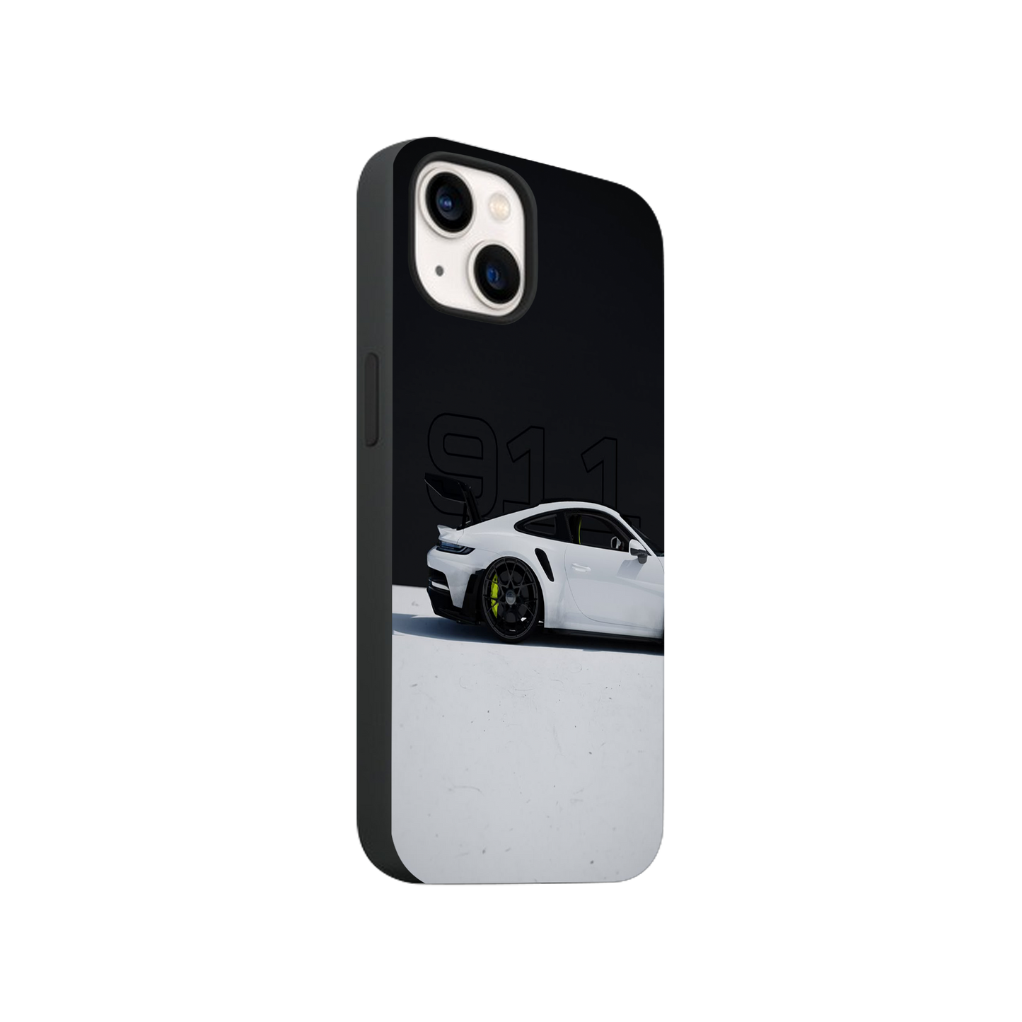 White Porsche 911 Phone Case.
