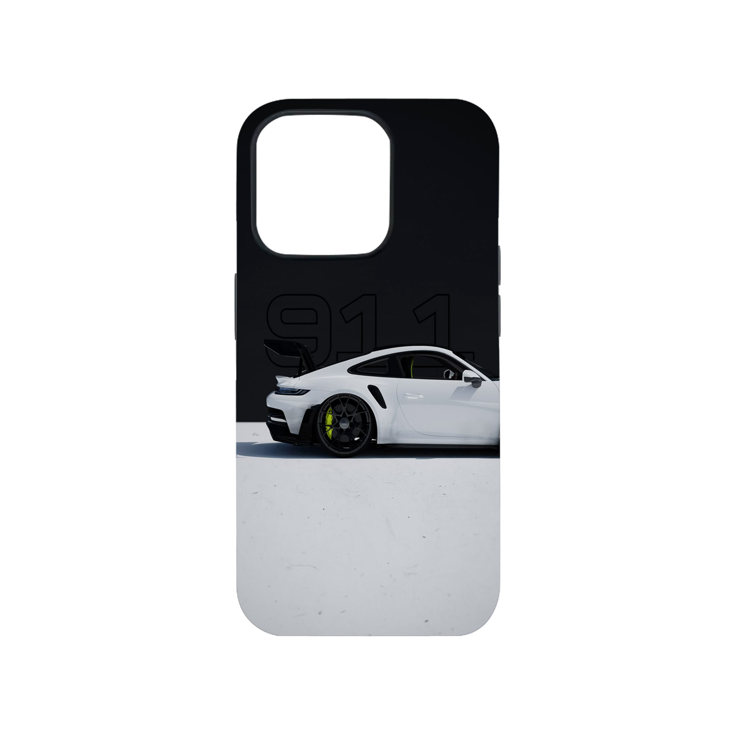 White Porsche 911 Phone Case.