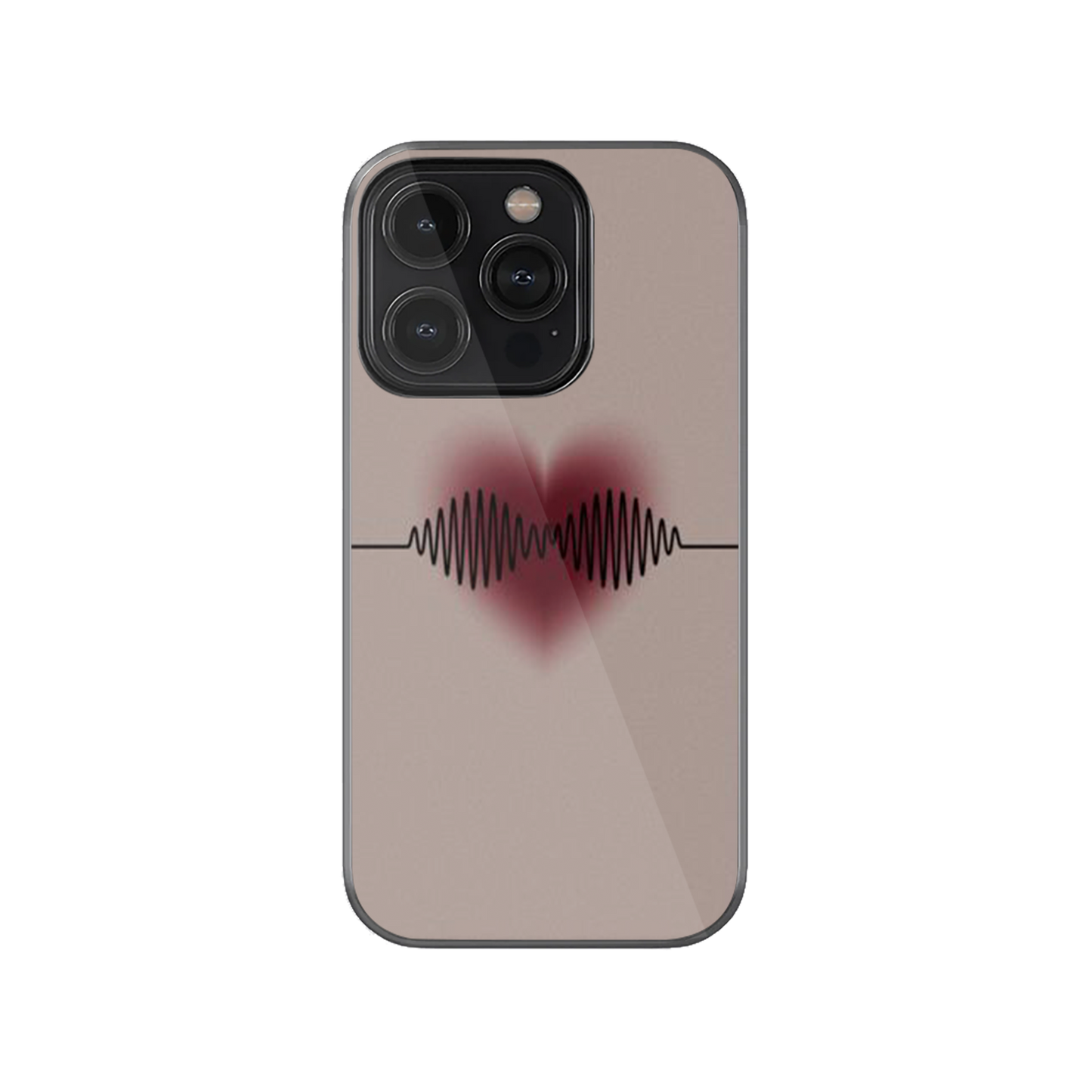 Arctic Monkeys Blurry Heart Phone Case.