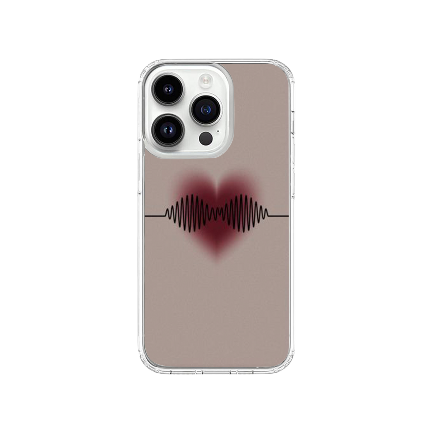 Arctic Monkeys Blurry Heart Phone Case.