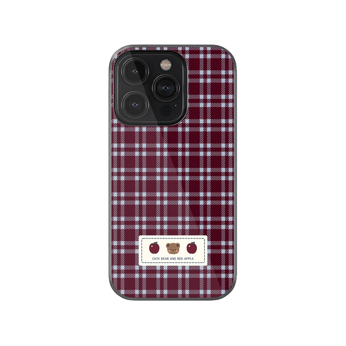Cute Red Checkered Phone Case.