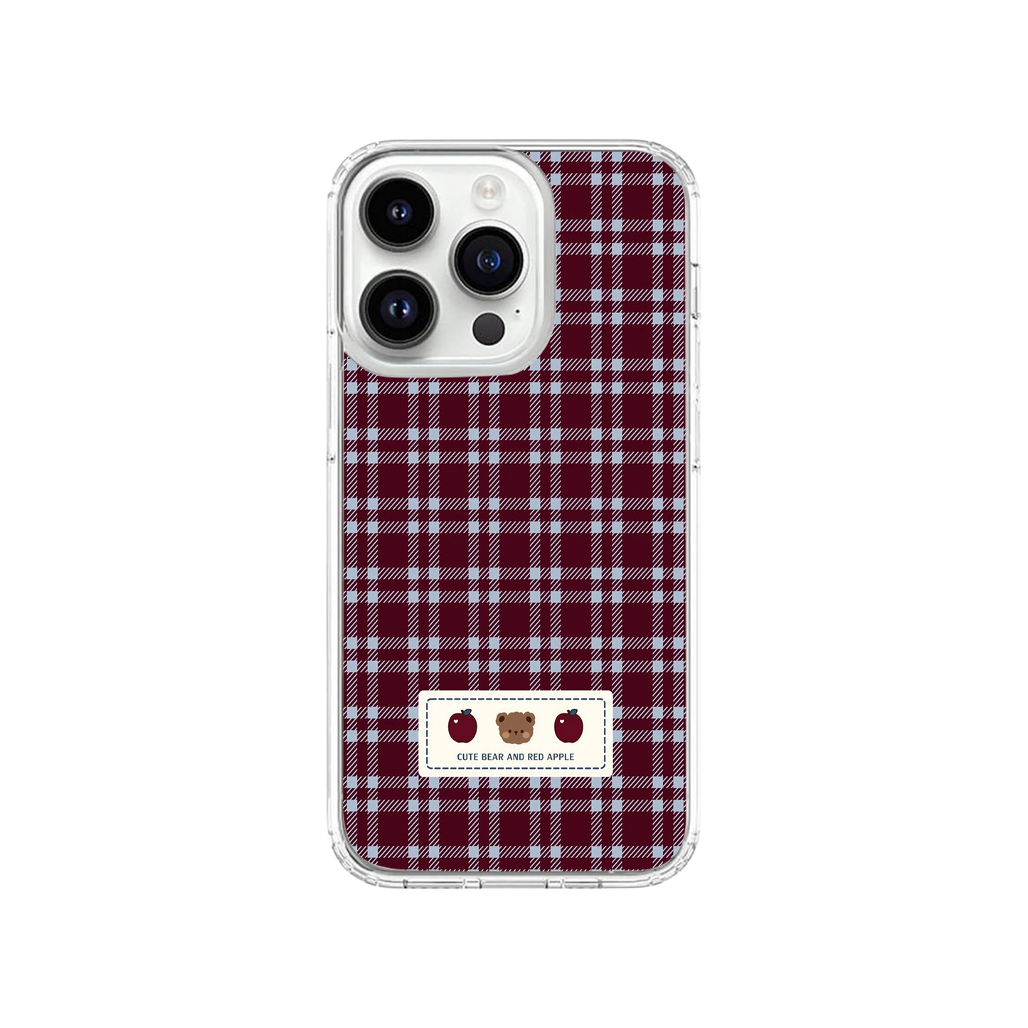 Cute Red Checkered Phone Case.