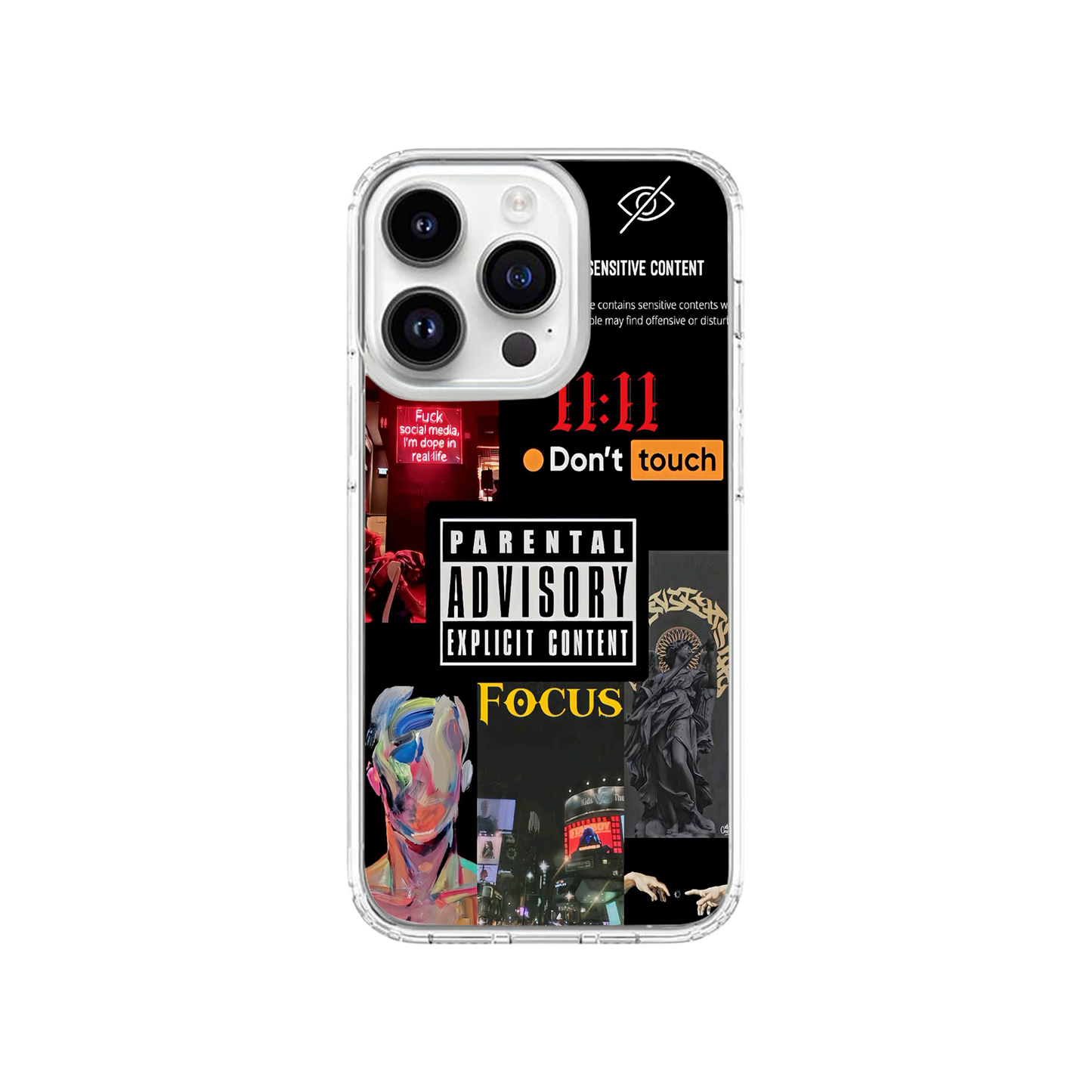 Parental Advisory Phone Case.