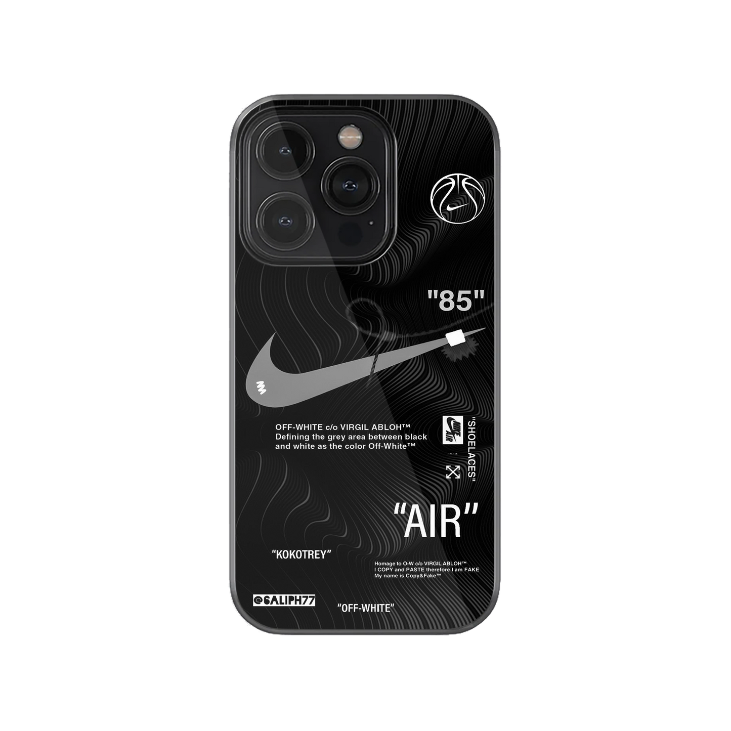 Nike X Off White Phone Case.