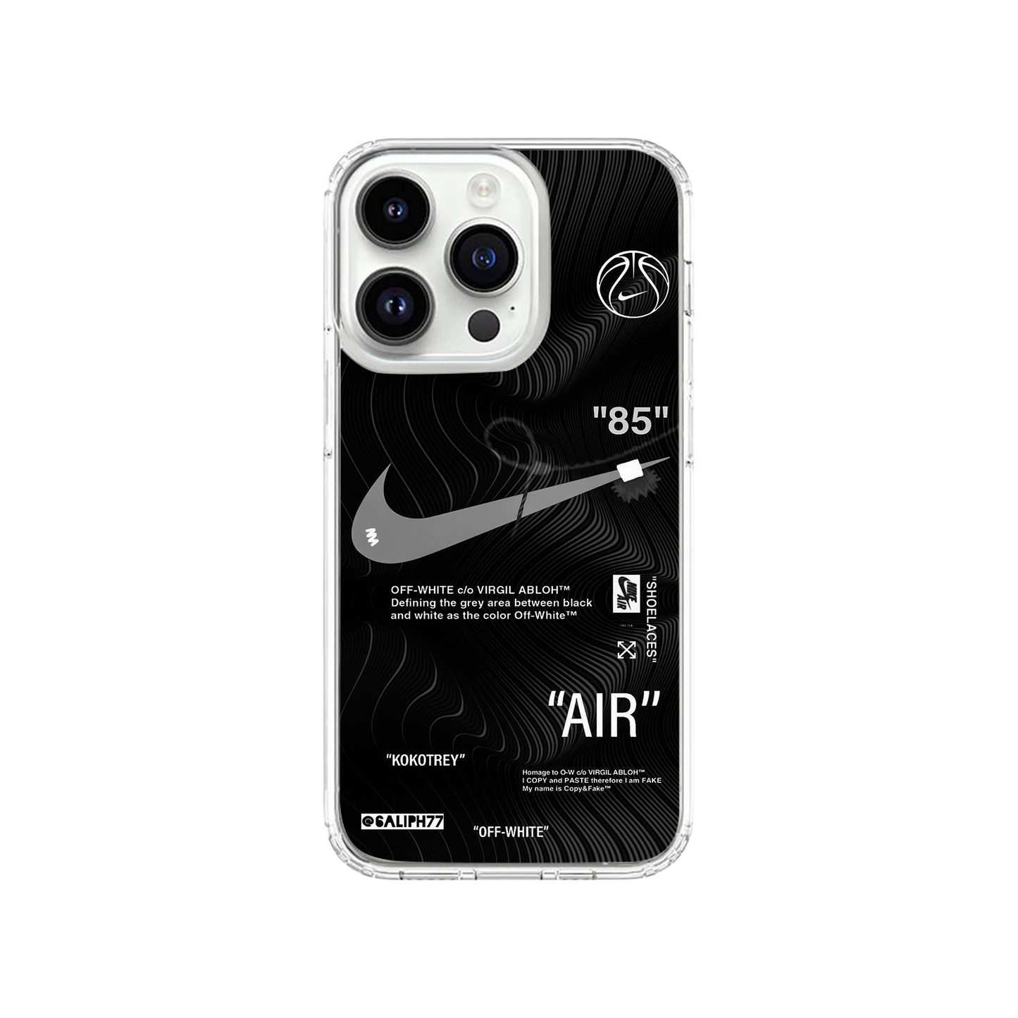 Nike X Off White Phone Case.