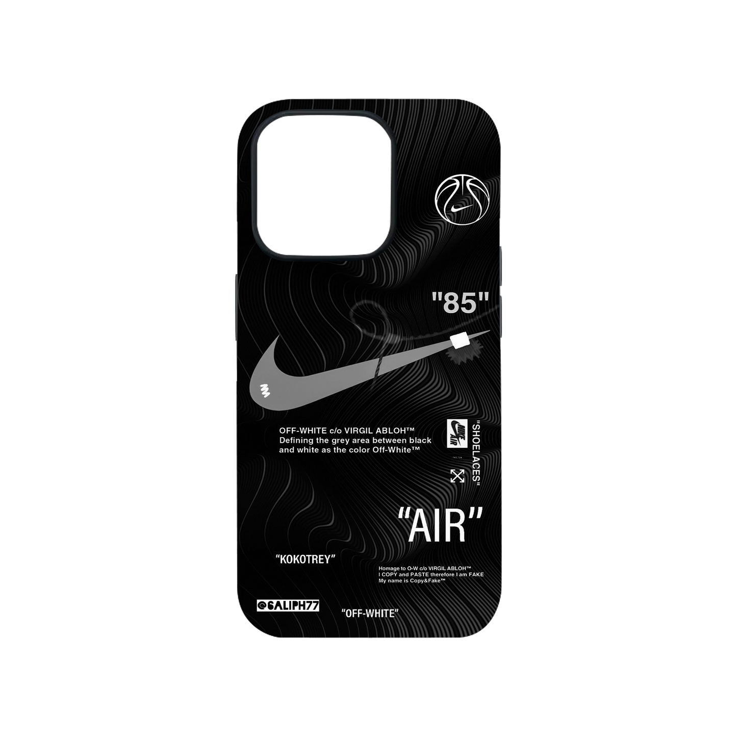 Nike X Off White Phone Case.