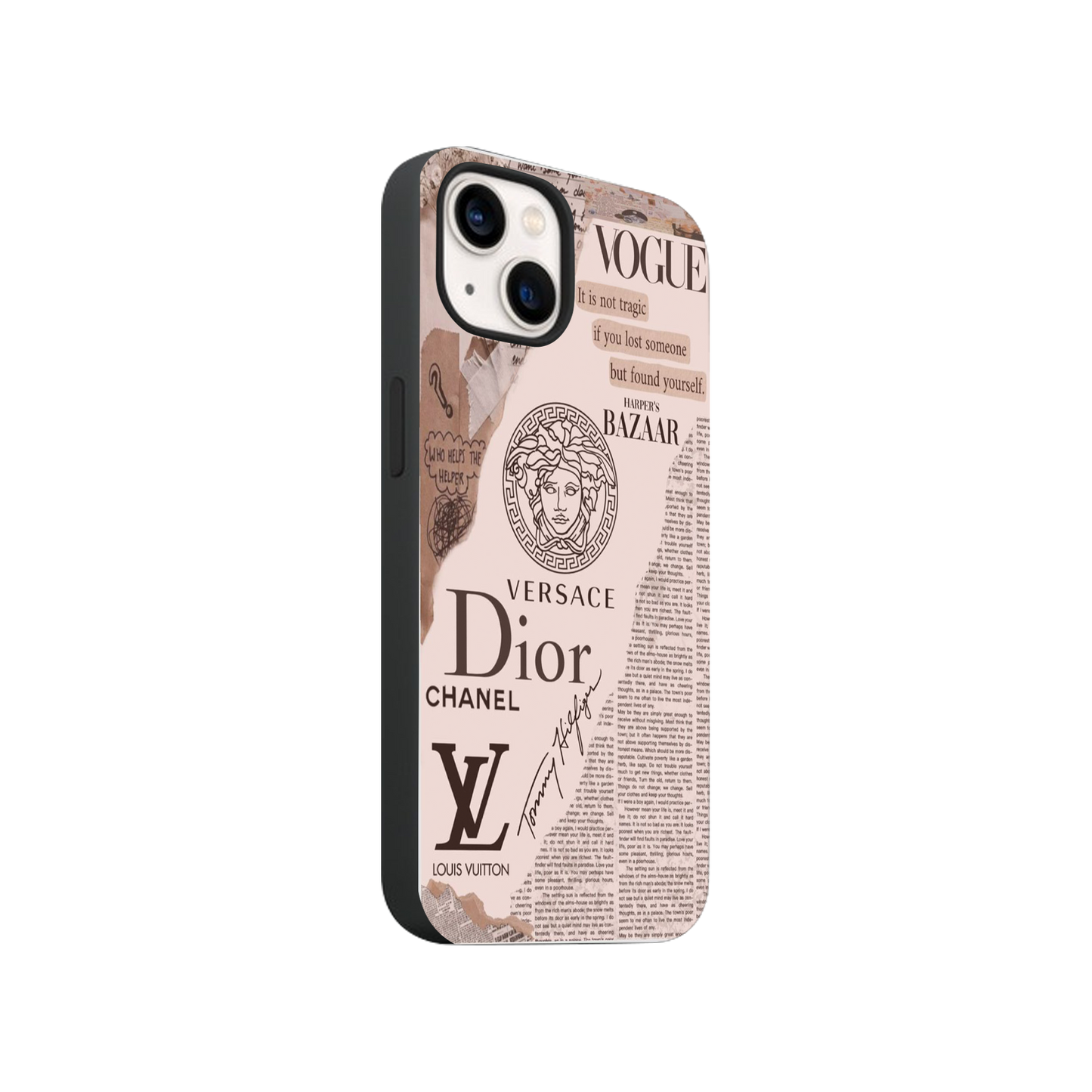 Vintage Brands Aesthetic Phone Case.